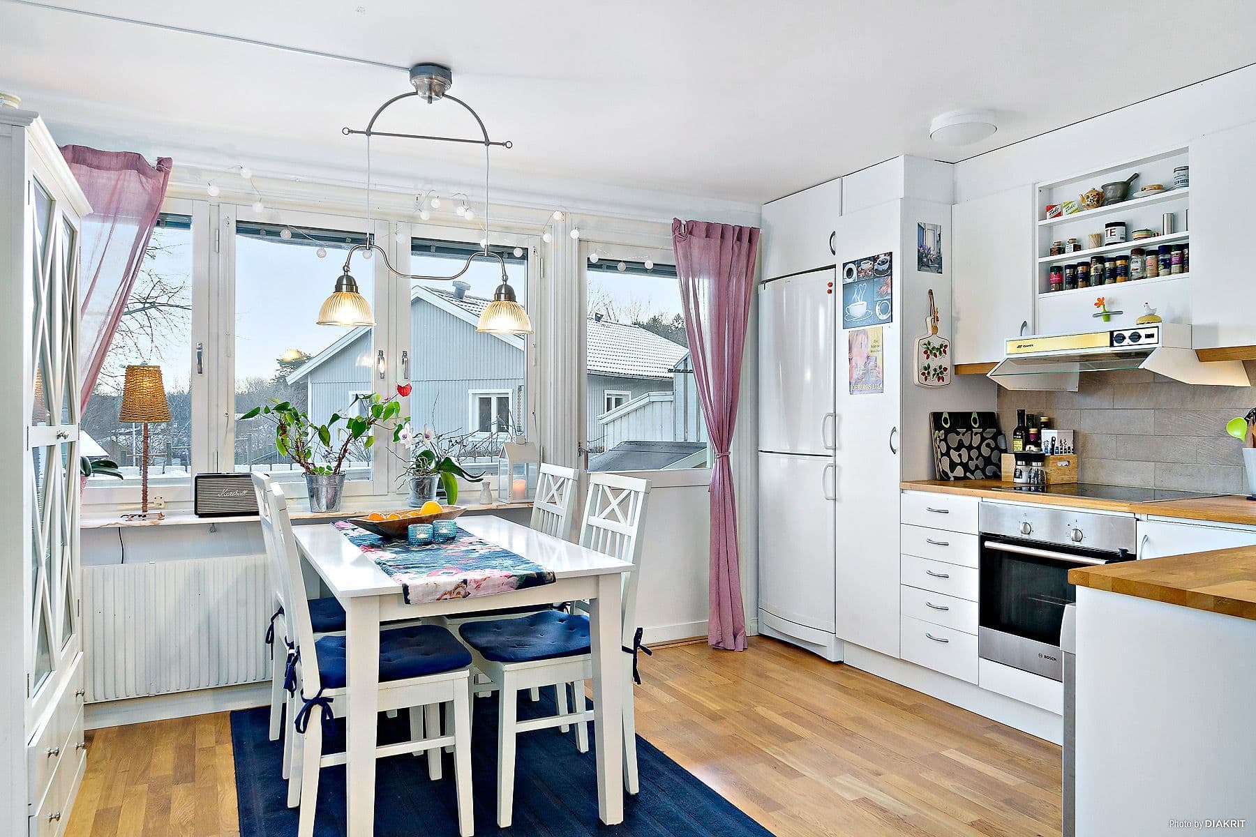 Kök med matplats