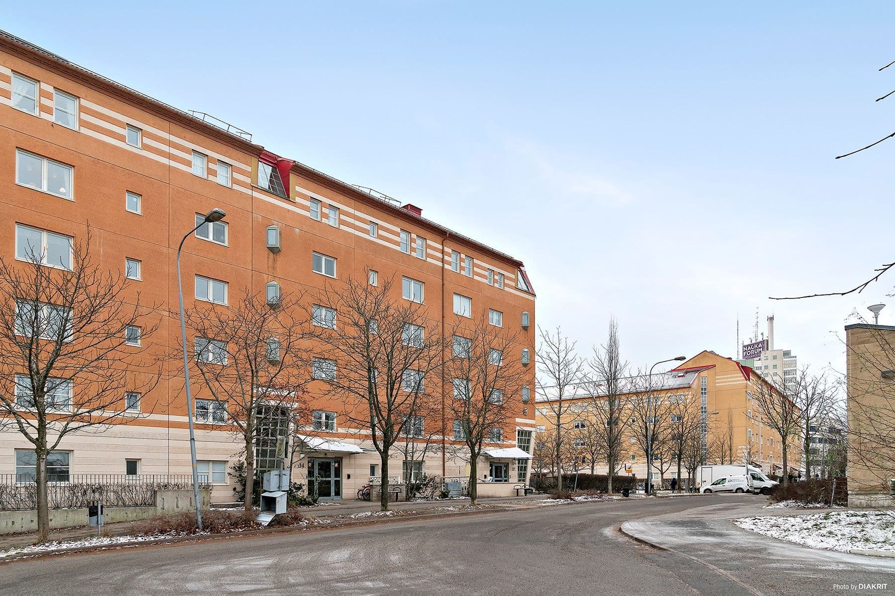 Fasad från gatan