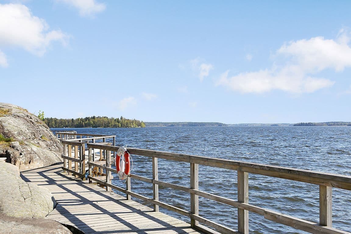 Strandpromenad nedanför Riddersvik