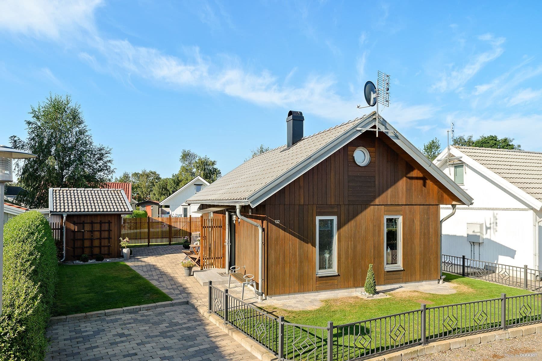 Vy från framsida