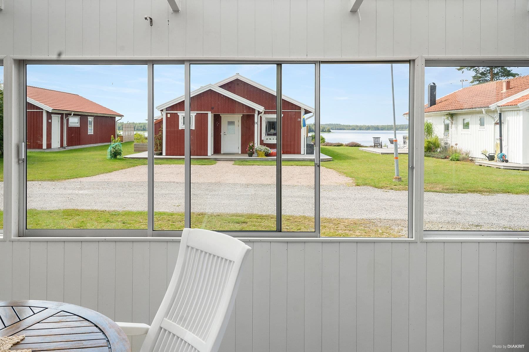 Fin vy mot sjön