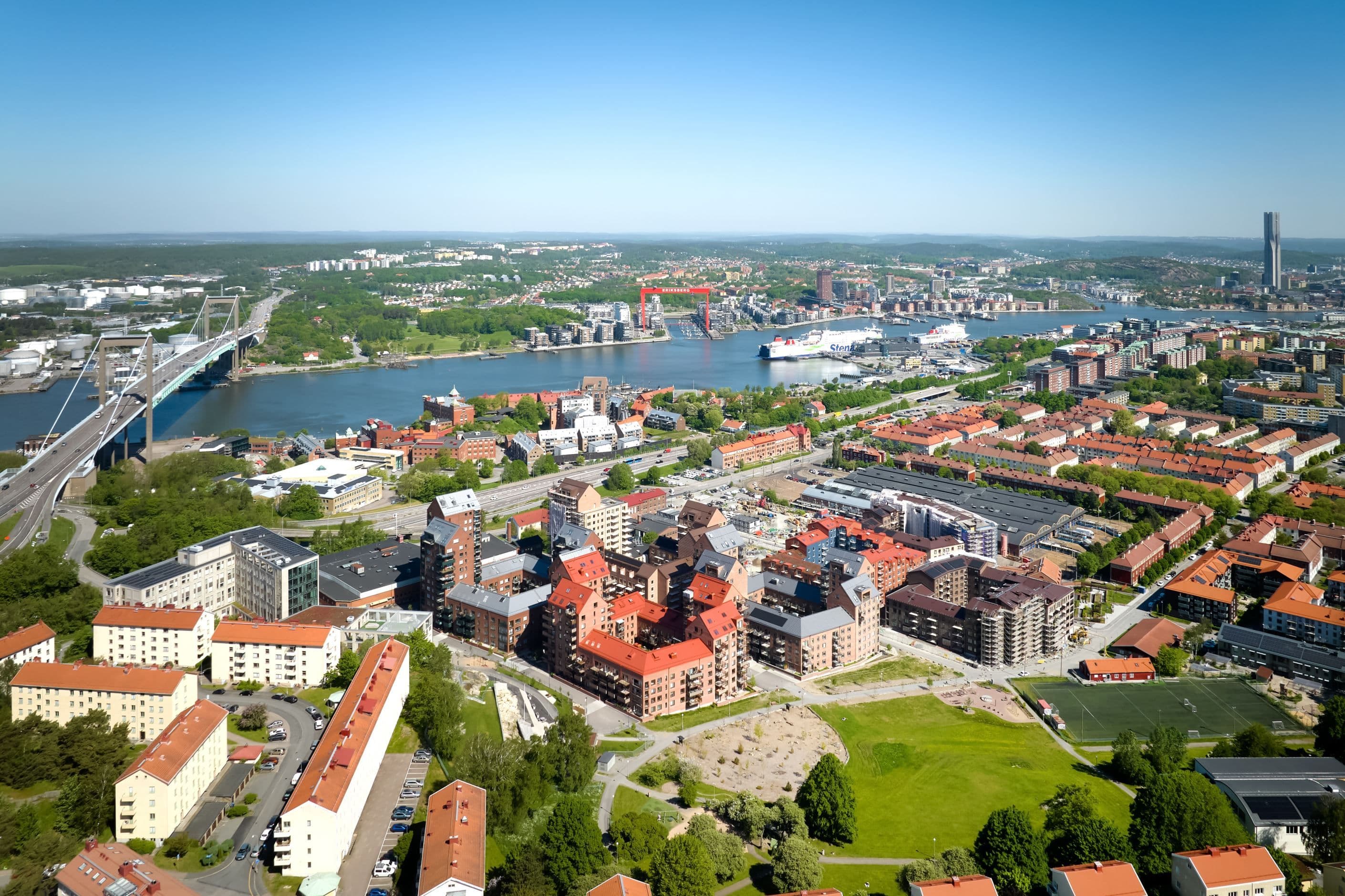 Här bor du nära Klippan, Sannaparken, Gröna Vallen samt Kungsladugård.