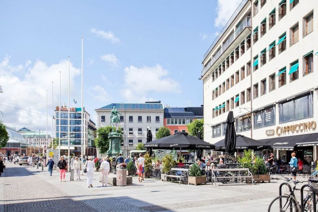 Promenadavstånd ner till Kungsportsplatsen och all shopping