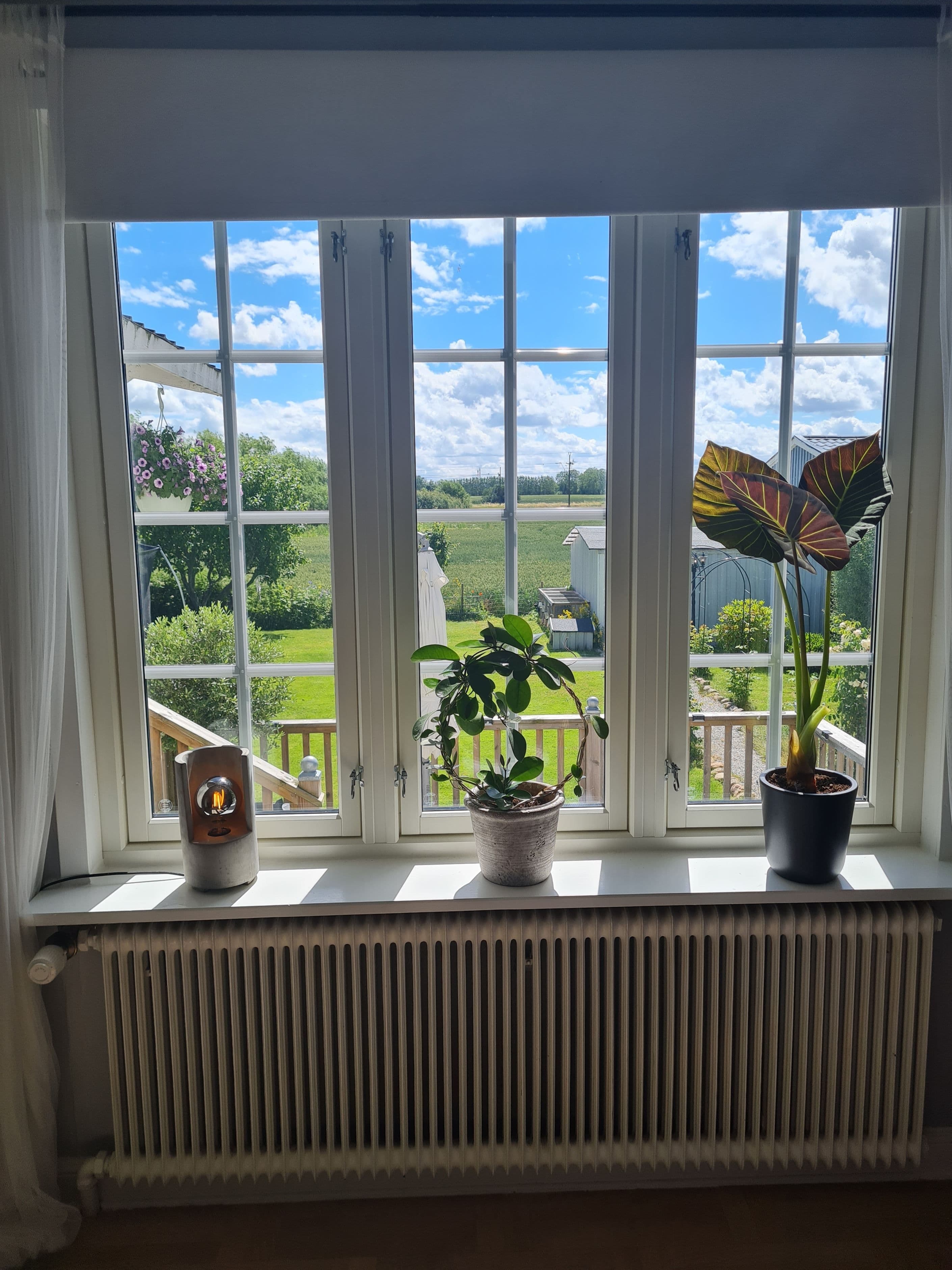 Vy från sovrummet