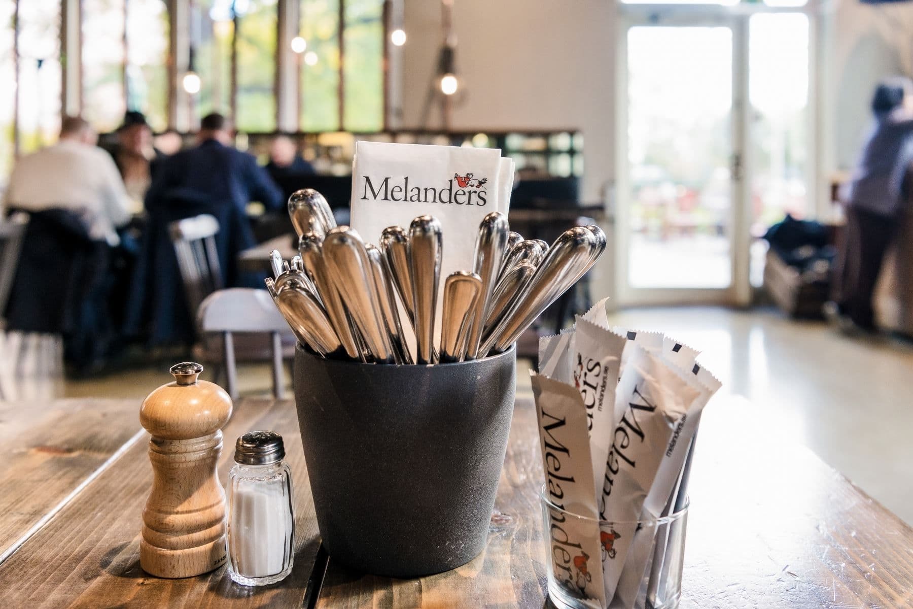 Melanders, en av flera bra restauranger i området