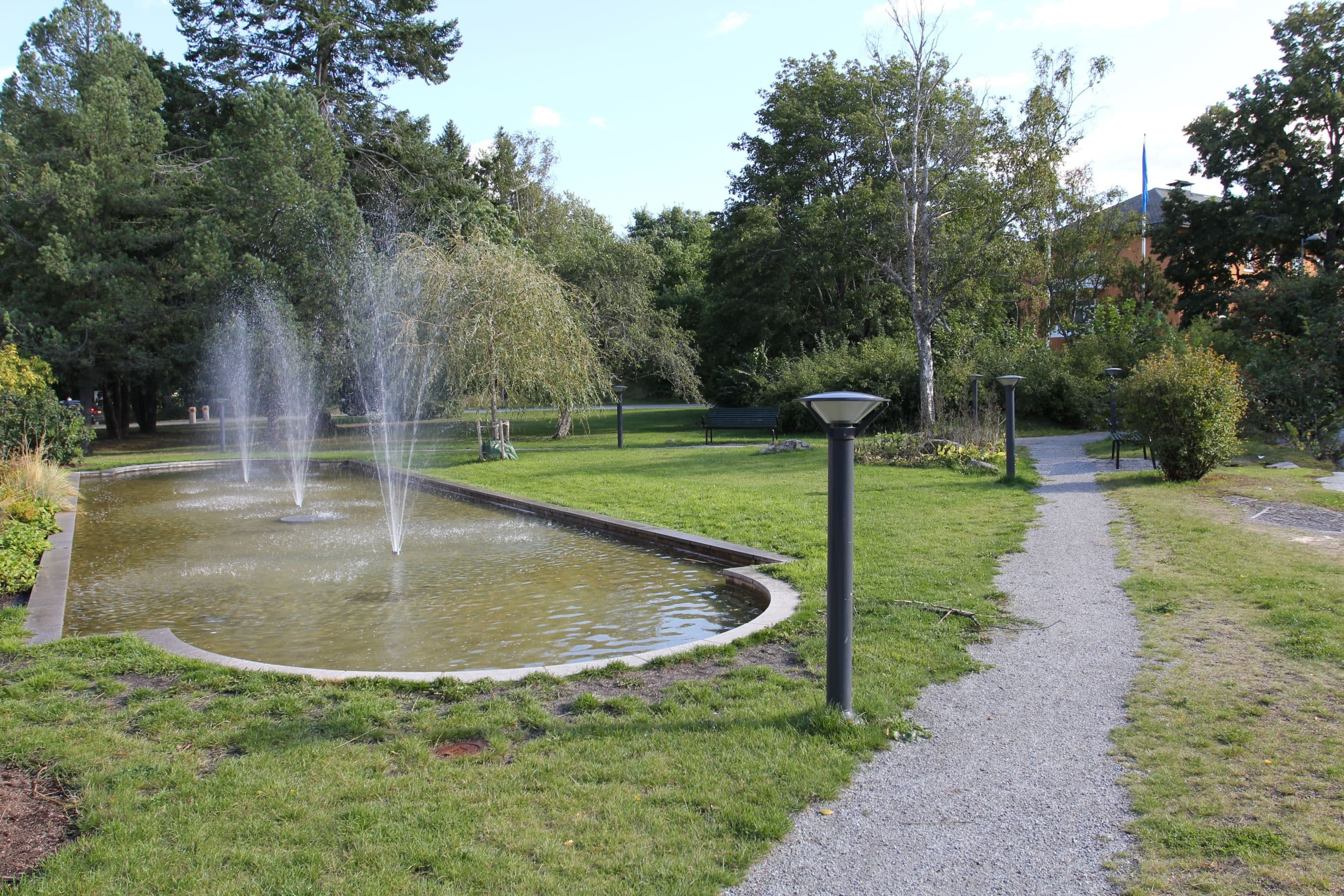 Parker i området