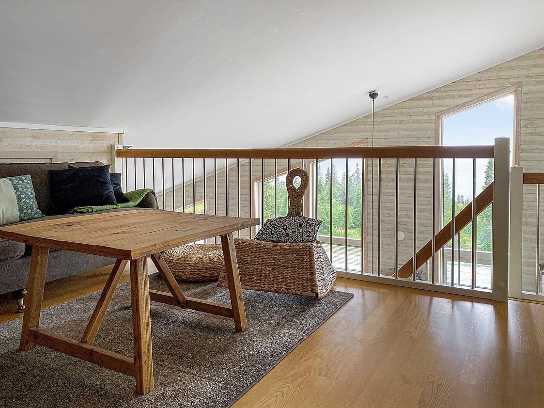 Loft med utsikt