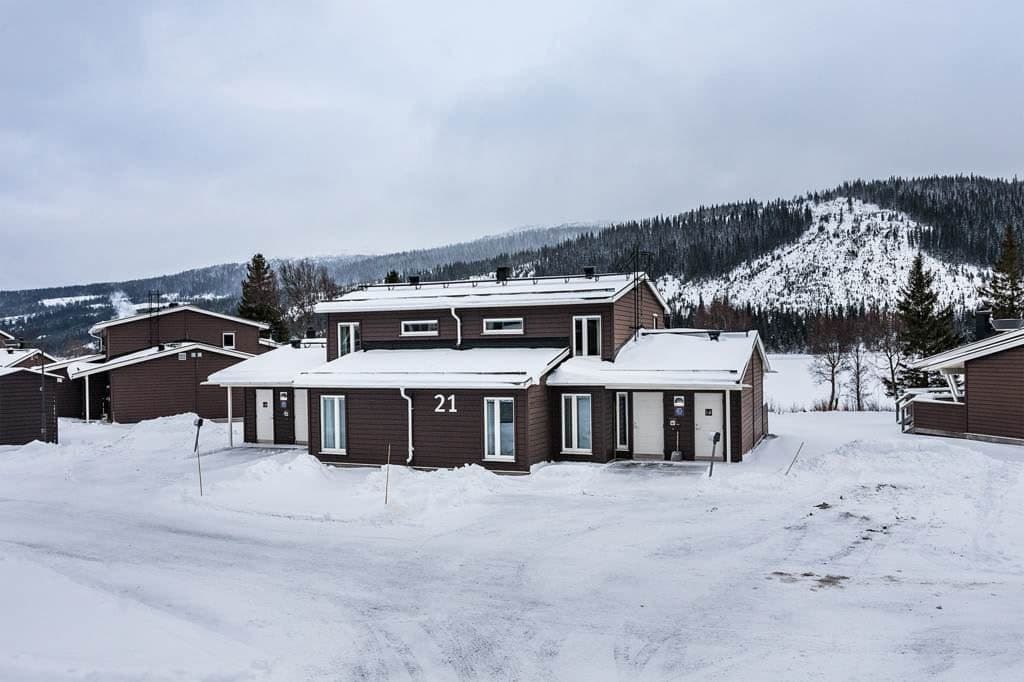 Strandvilla intill Åre sjö
