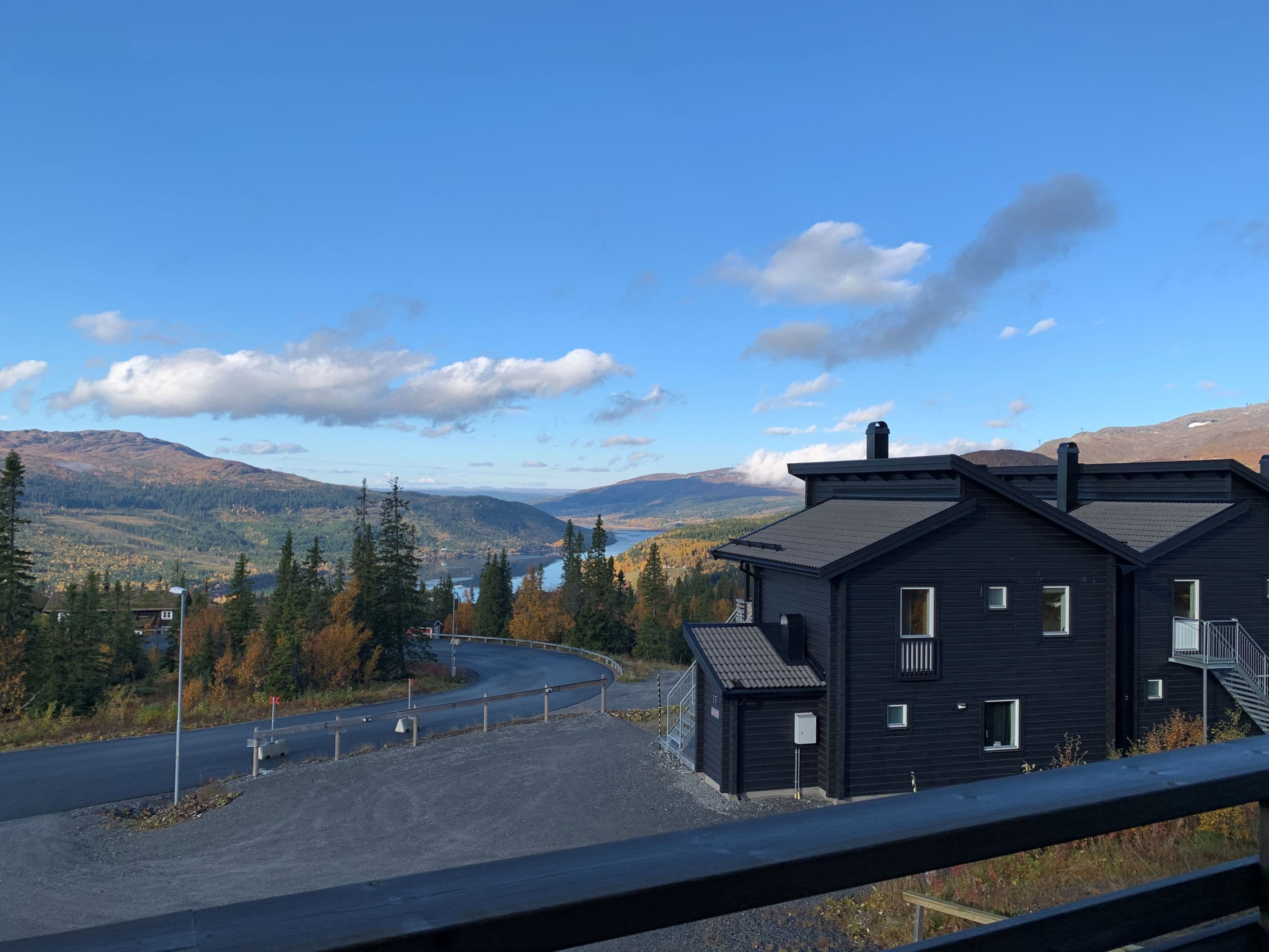 Utsikt från balkongen