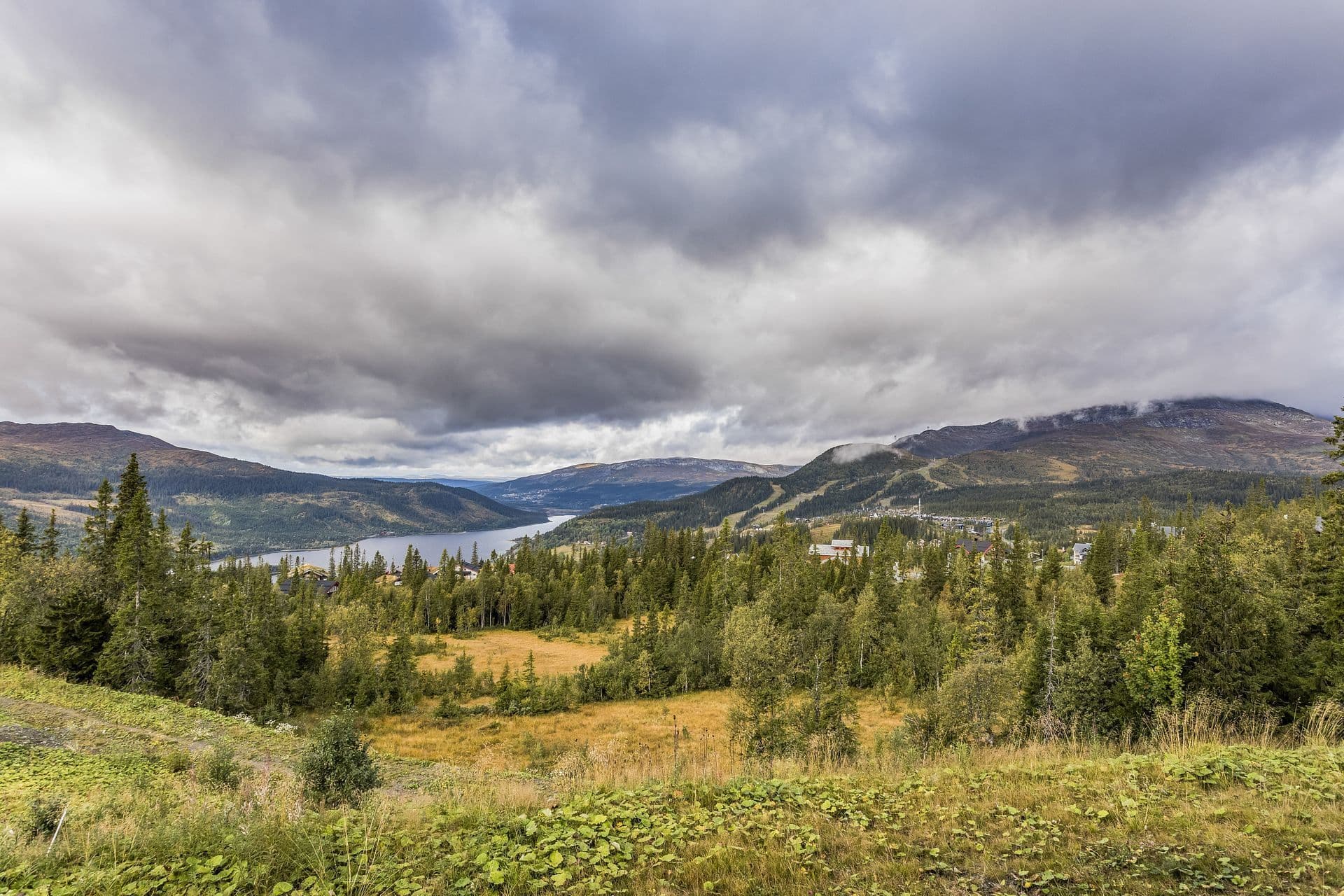 Vacker utsikt från Copperhill