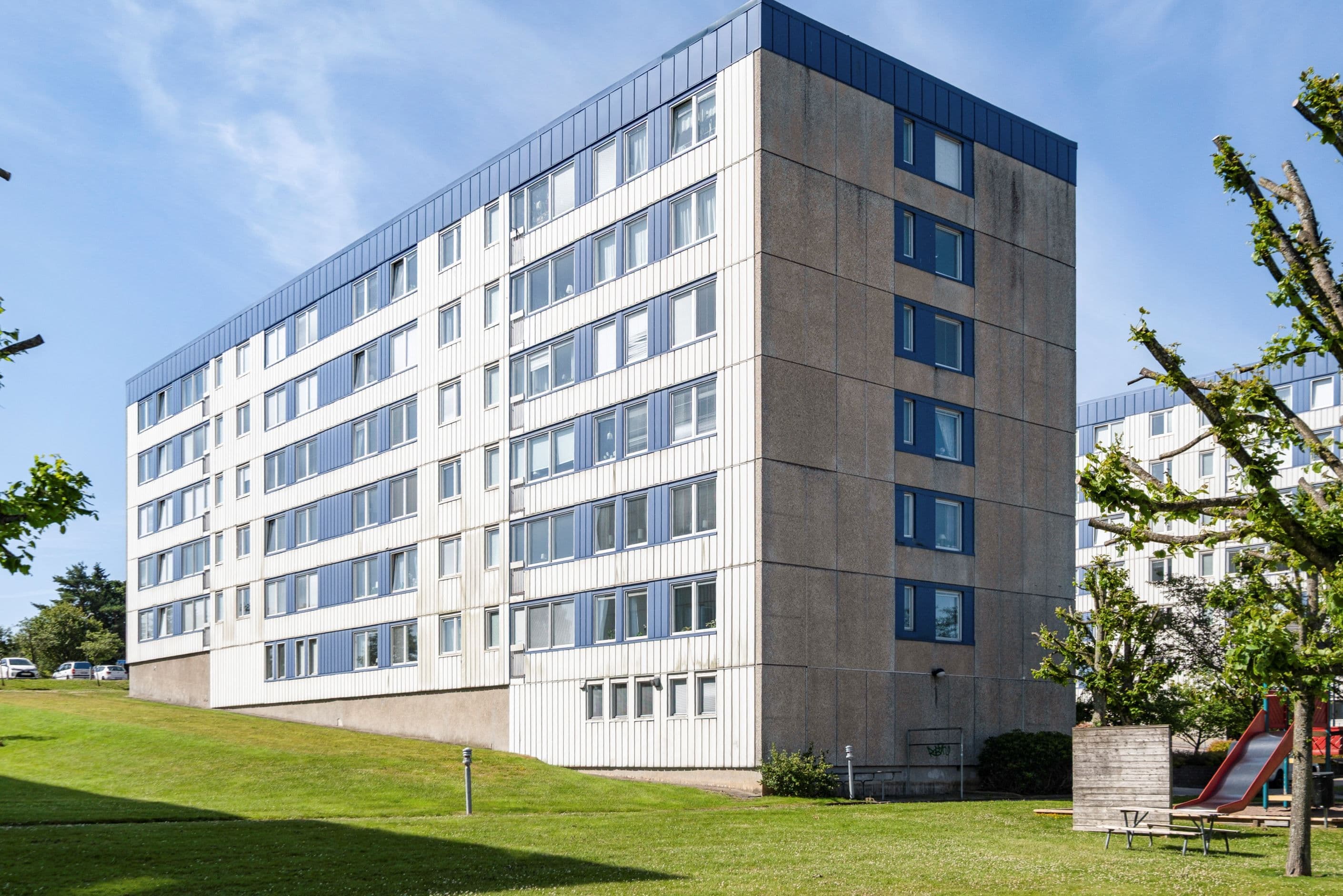 Beläget i stabil förening "nära allt"