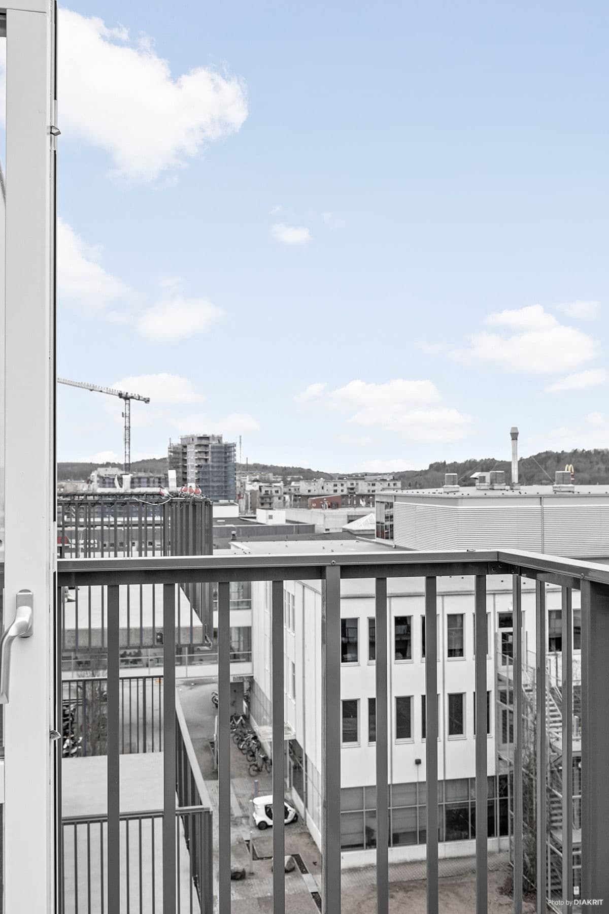 Åt andra hållet skymtar nya Kongahälla.