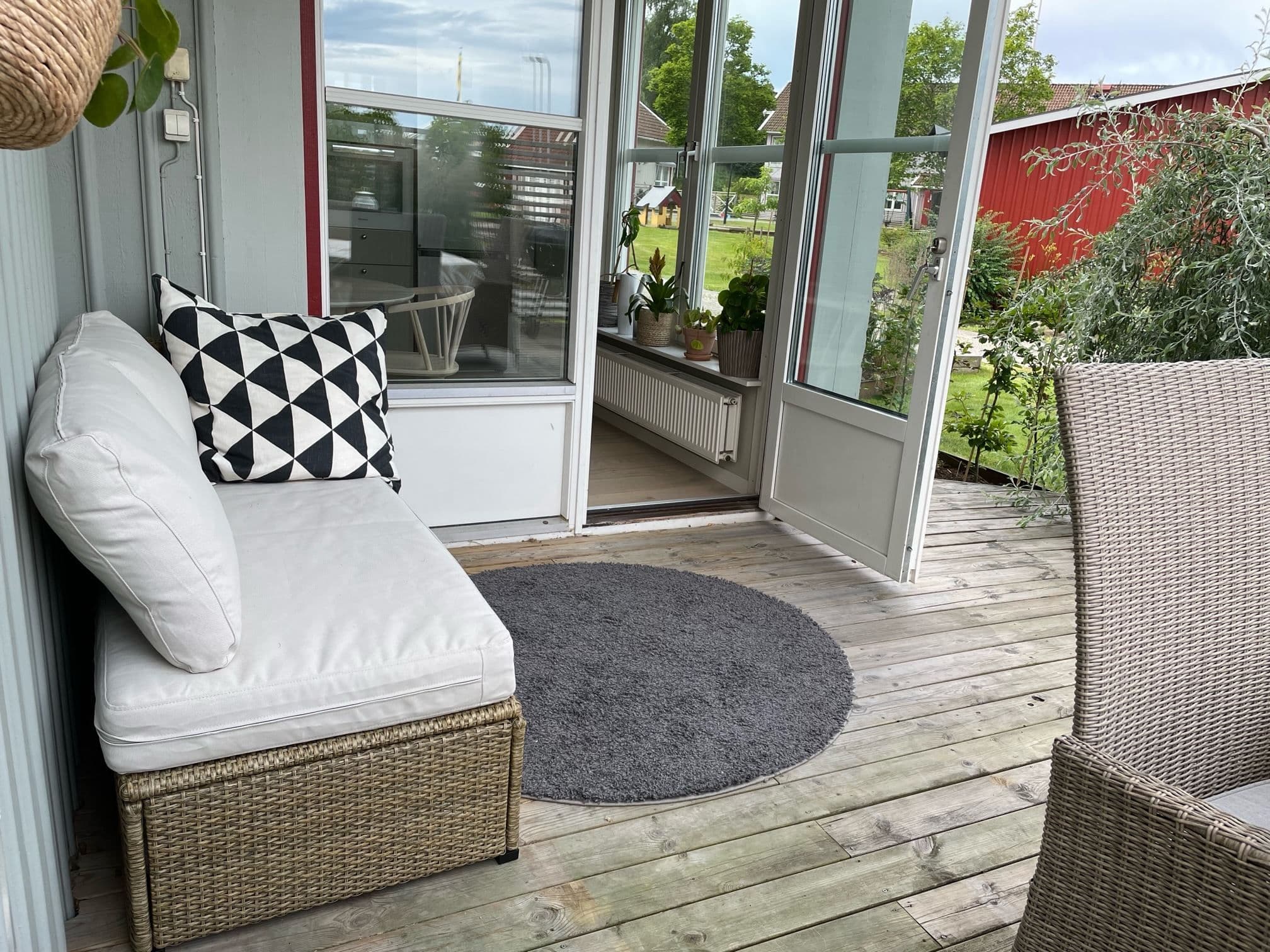 Perfekt plats för avkoppling. Säljarens bild.