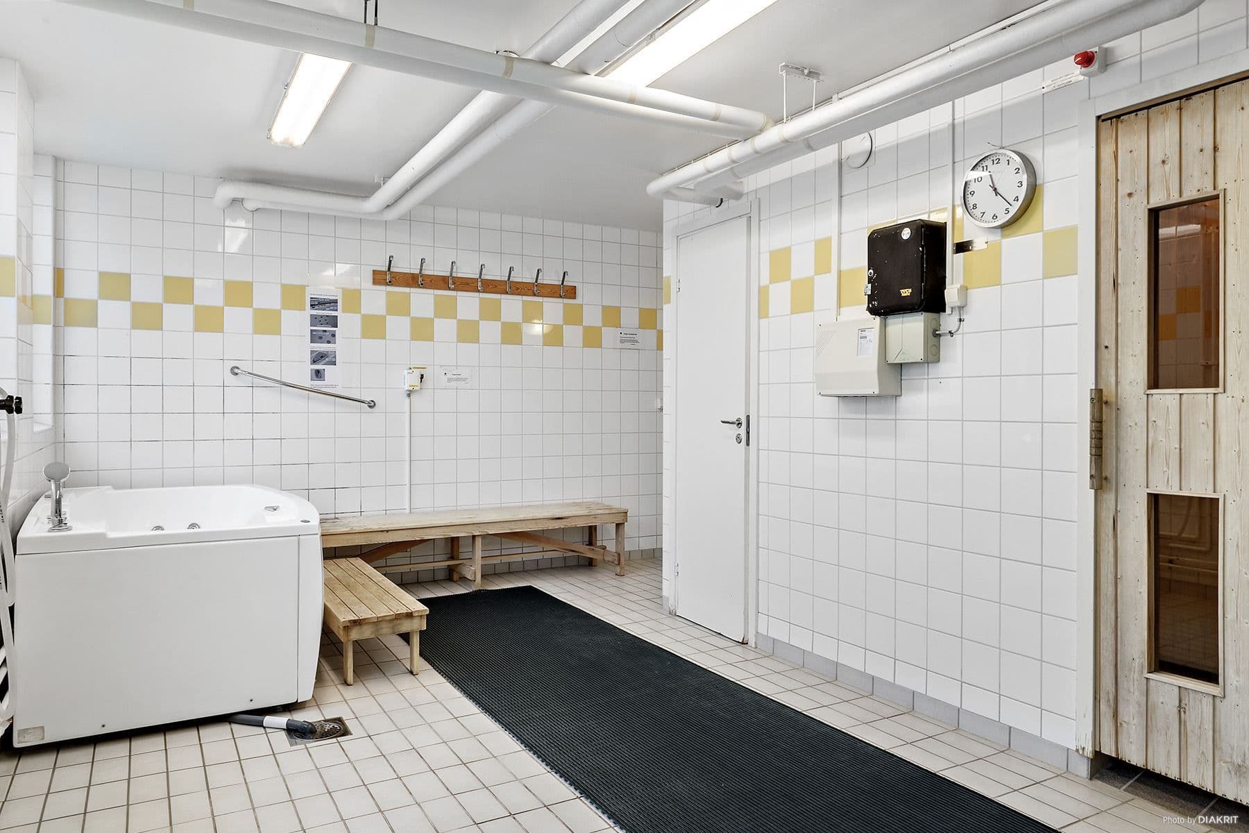 Bastu och relaxavdelning i föreningen.