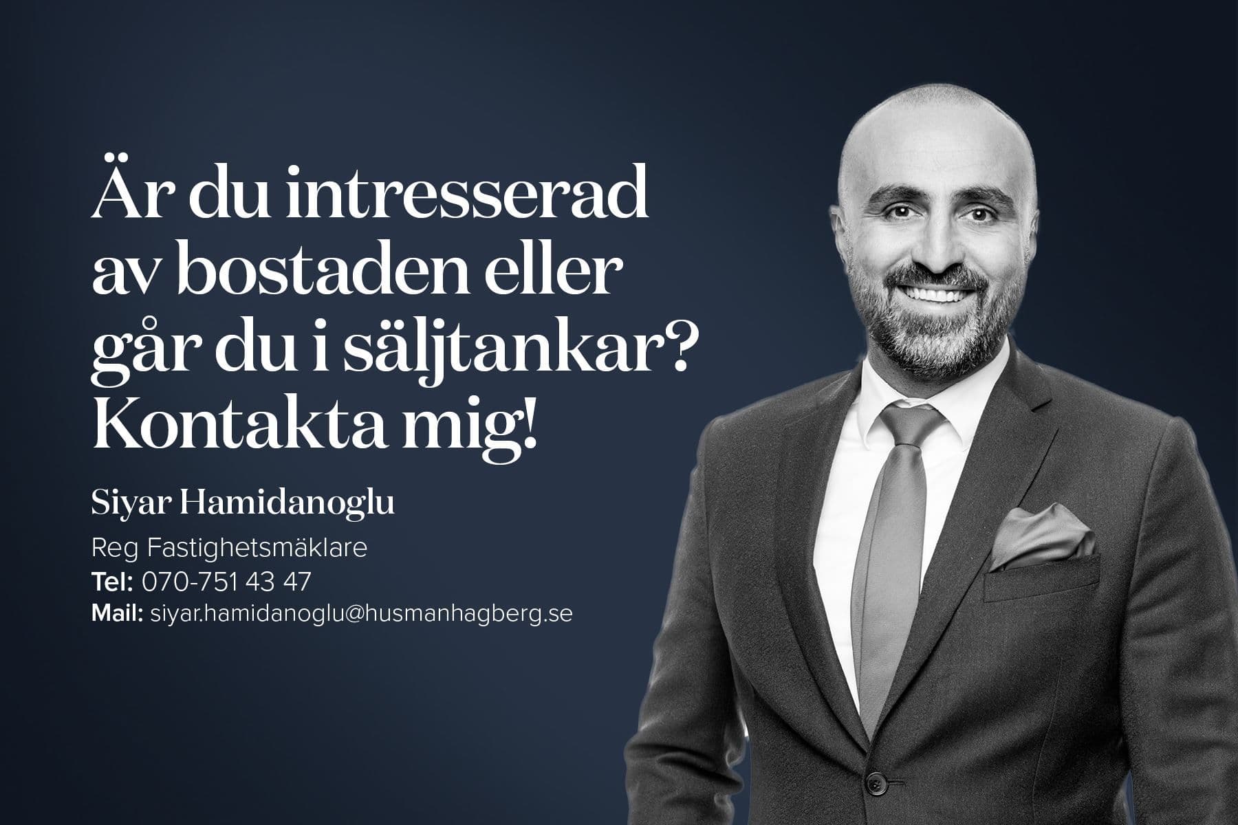 Kontakta mäklaren