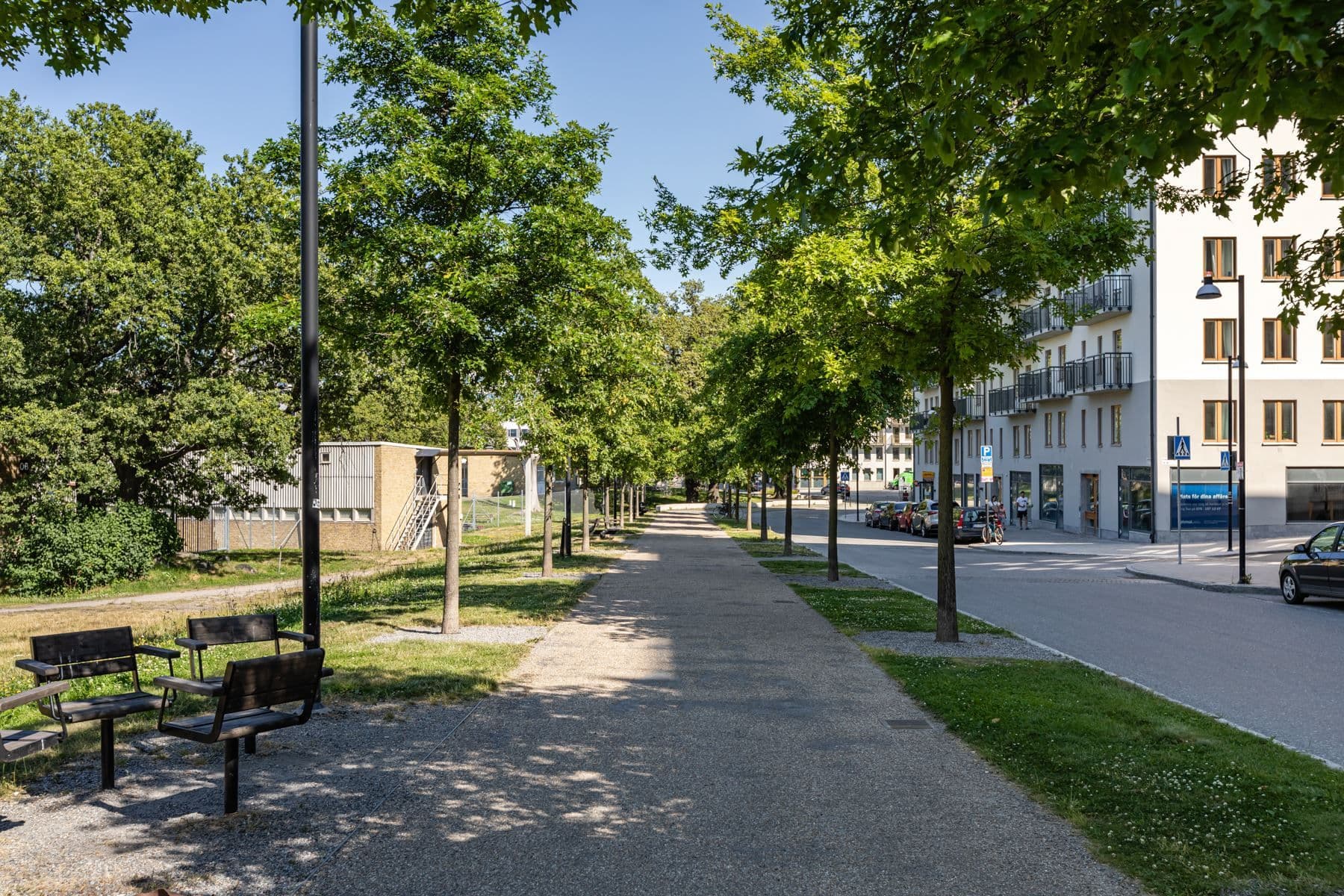 Härliga omgivningar i grönska