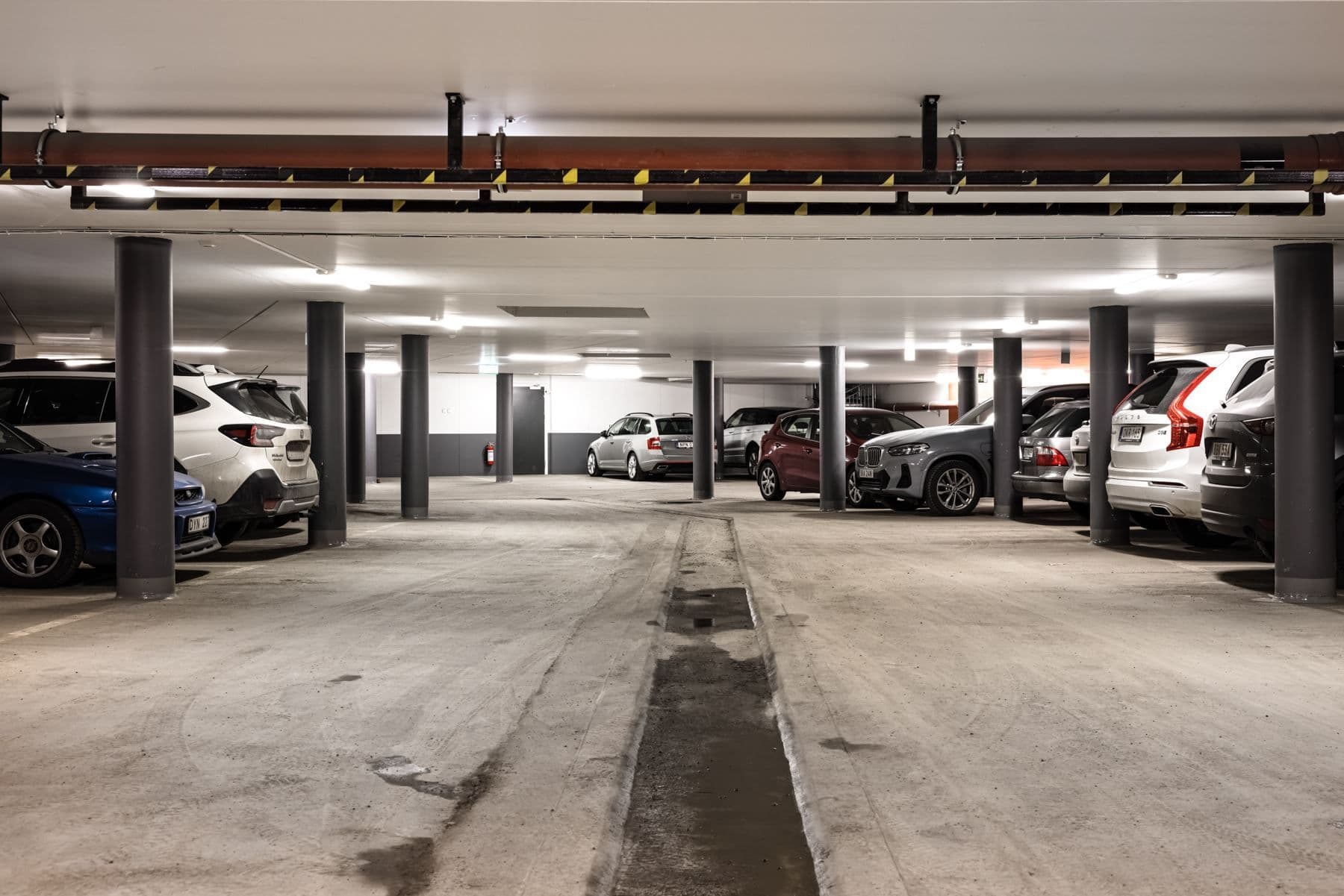 Varmgarage under huset