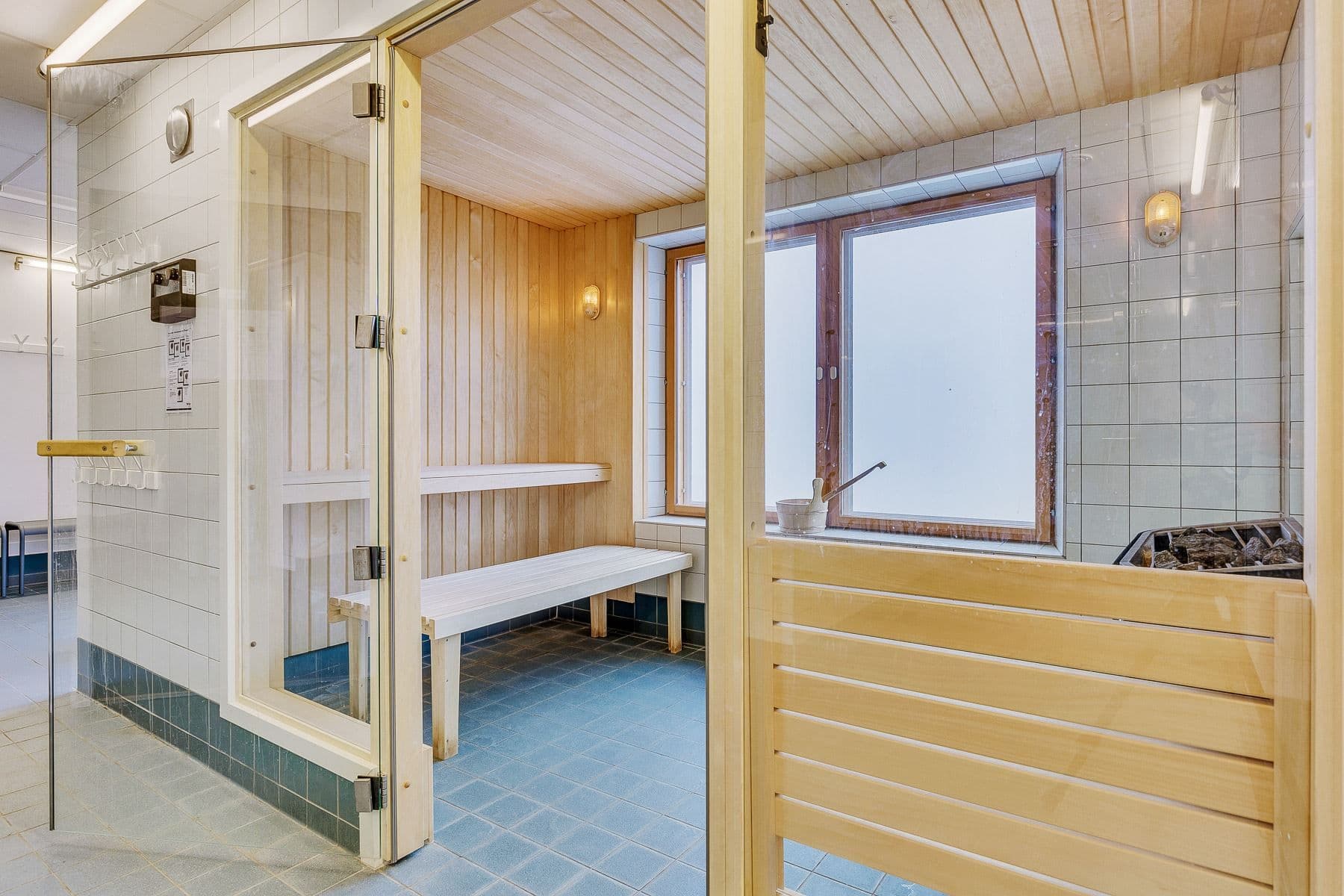 Föreningens bastu och relaxavdelning