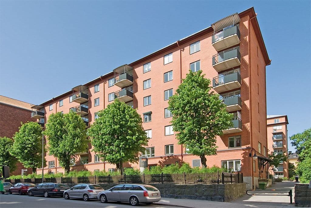 Huset sett från Arbetargatan