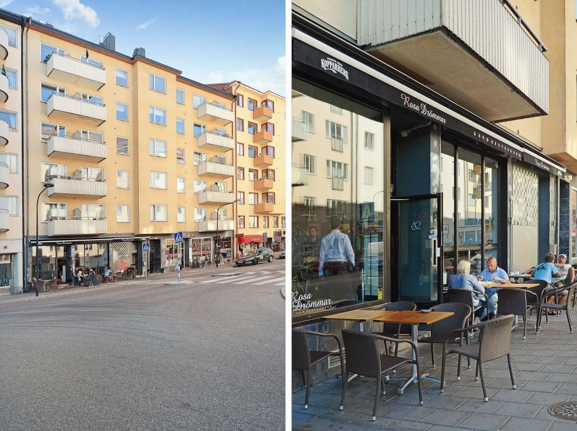 Fasad från gatan