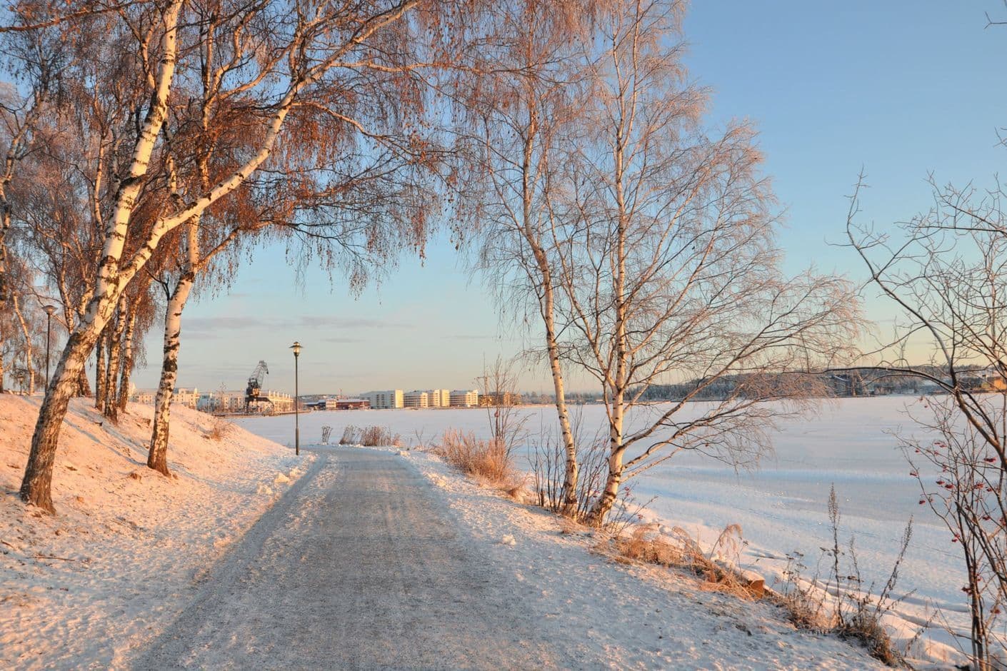 Områdesbild, vintertid