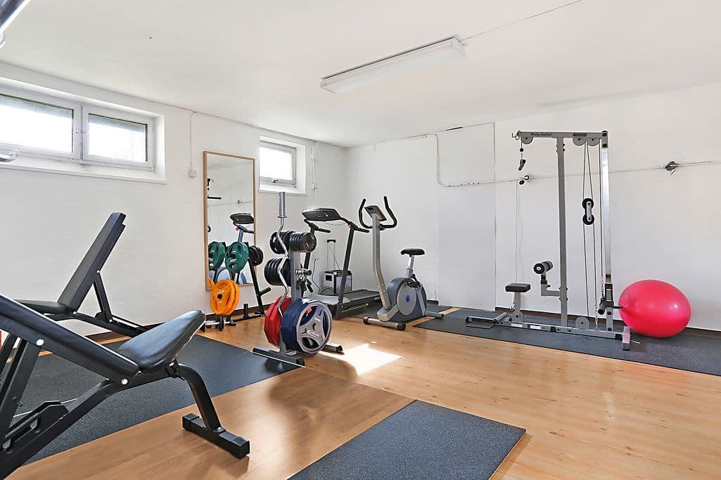 Litet gym i föreningen