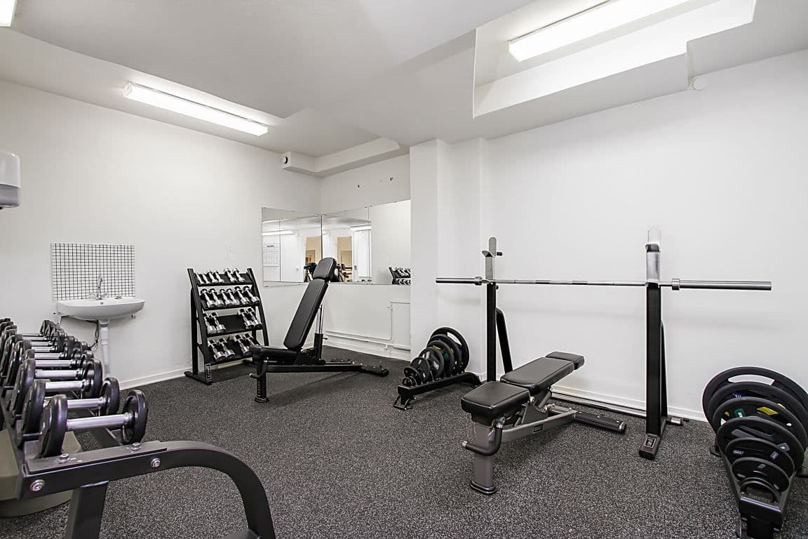 Gym med fria vikten Galaxen