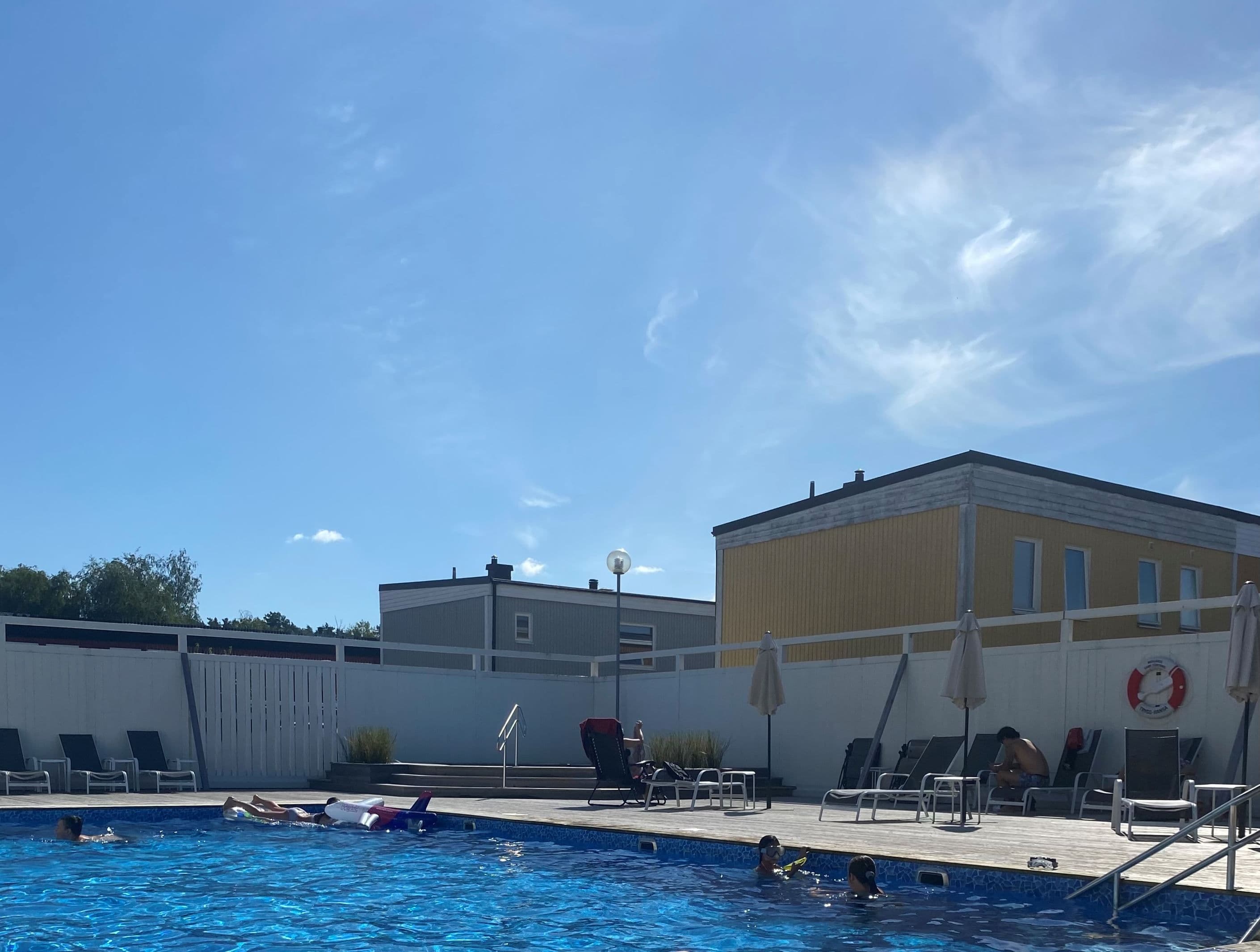 Pool området