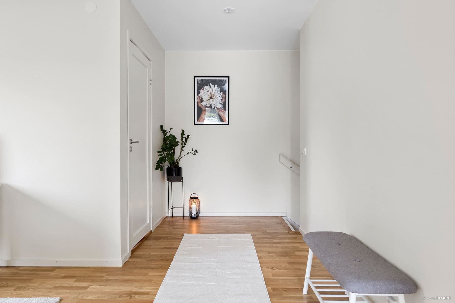 Hall på övre plan