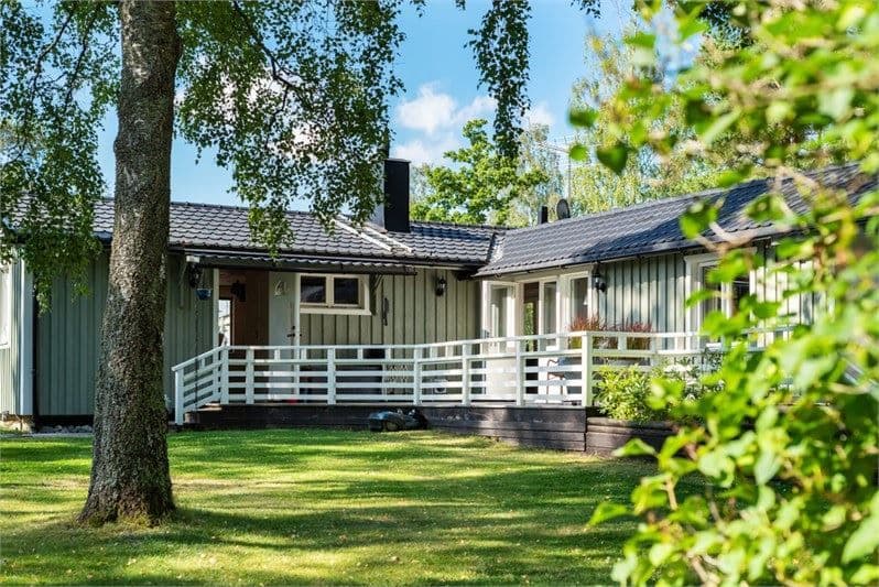 Baksida av tomten