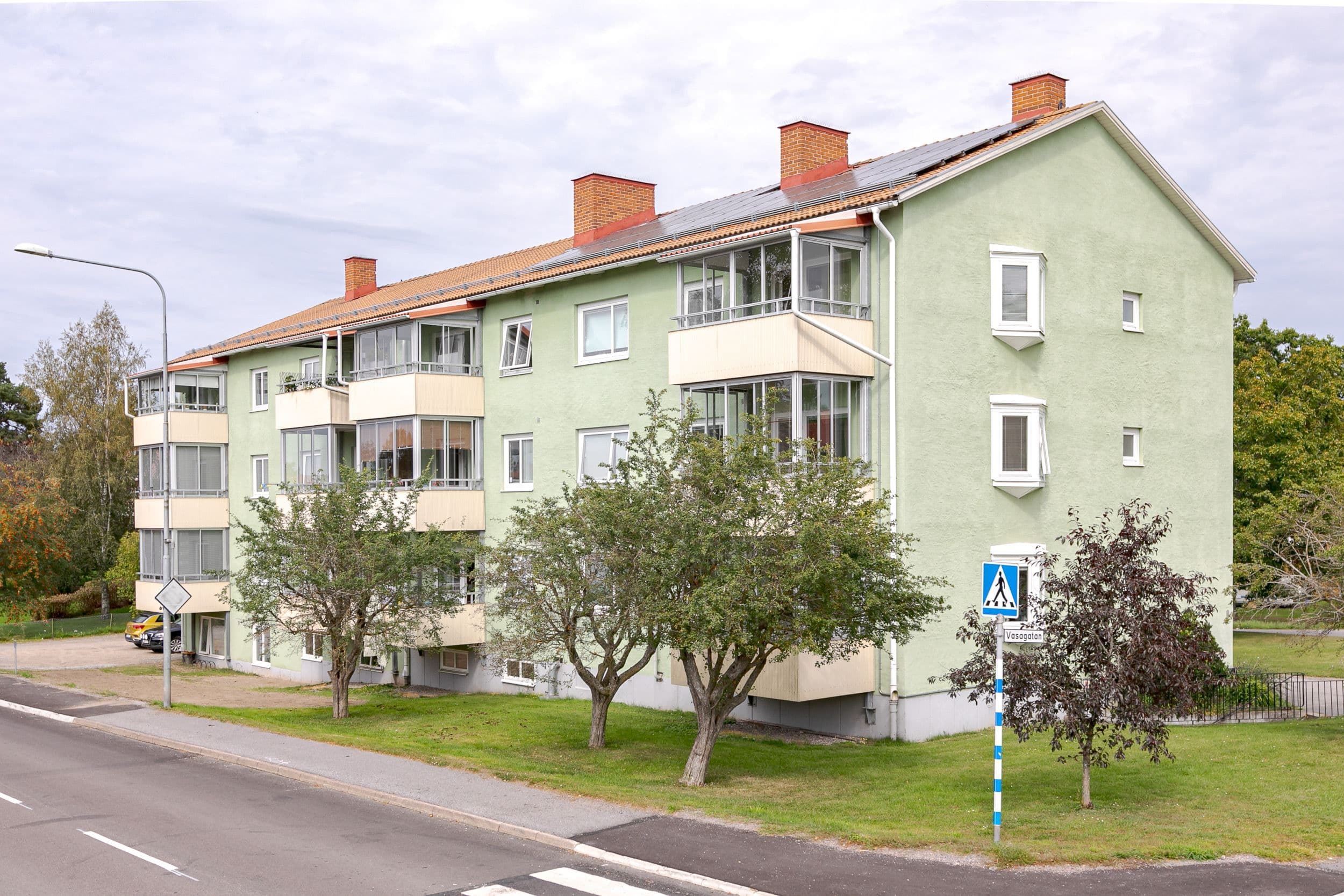 Vy från gatan