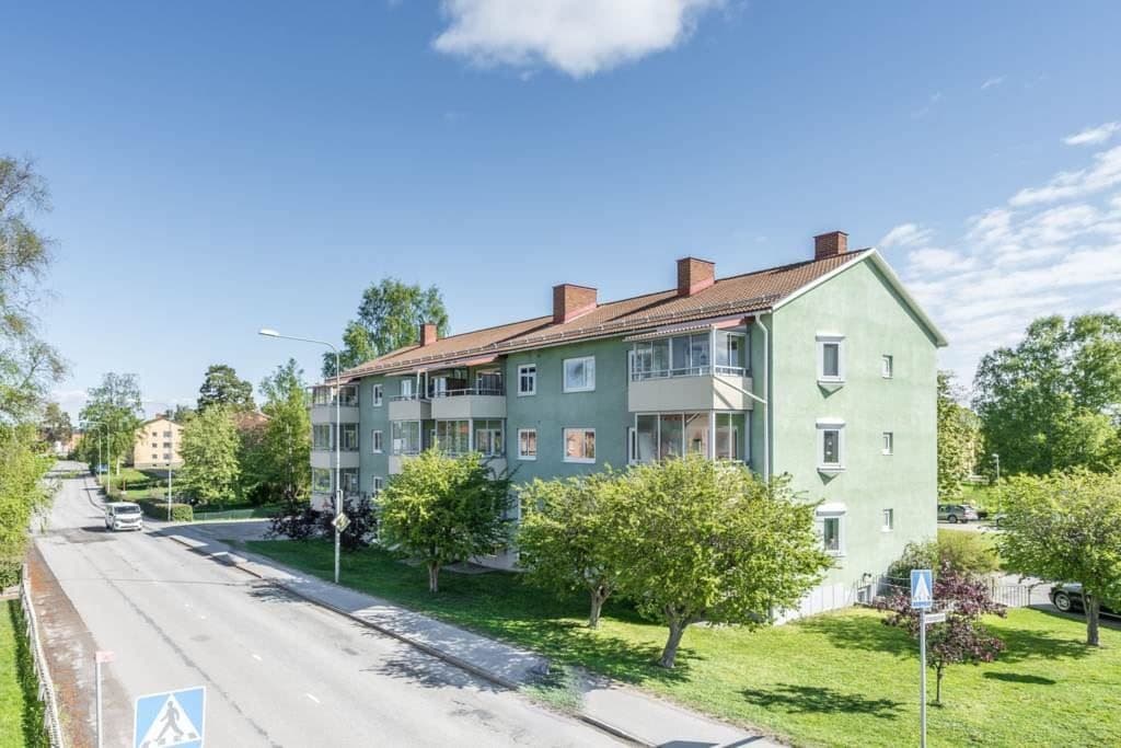 Lågupplöst Vy från gatan