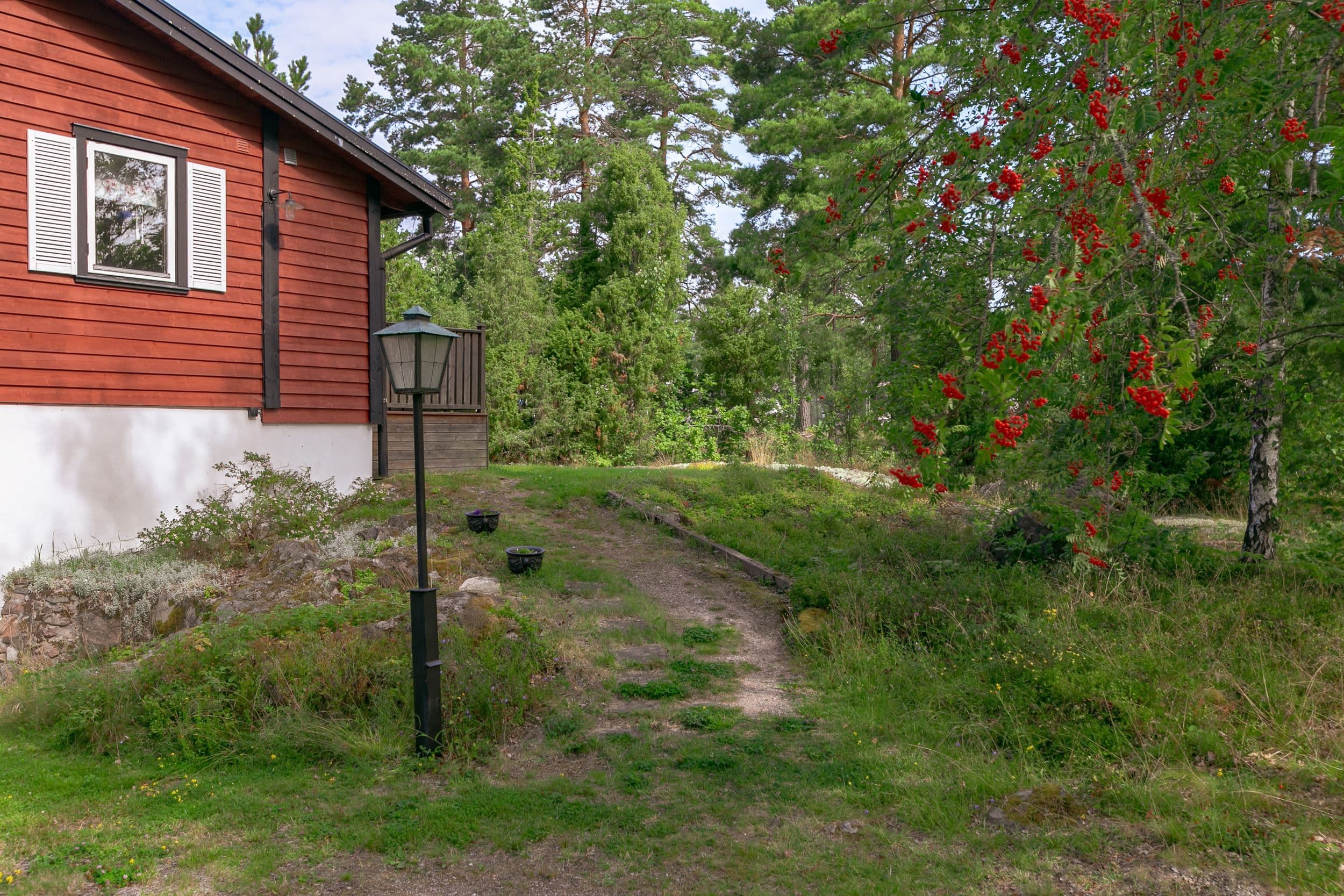 Trapp upp till enntrén