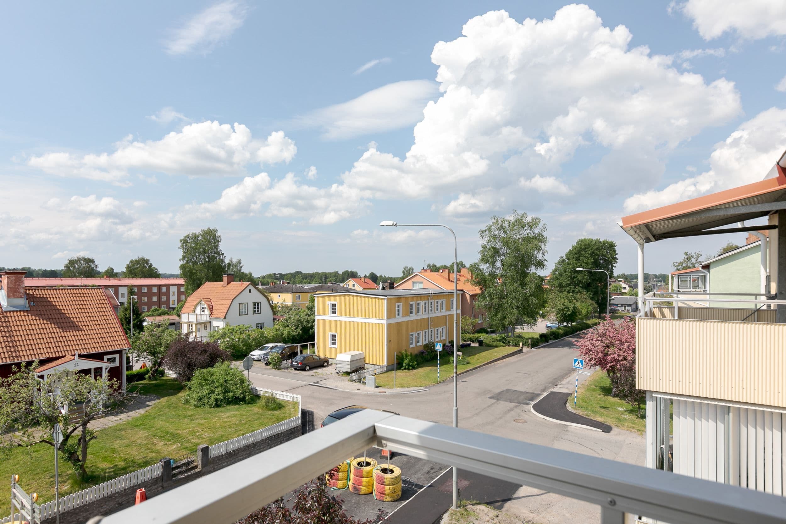 Vy från balkongen