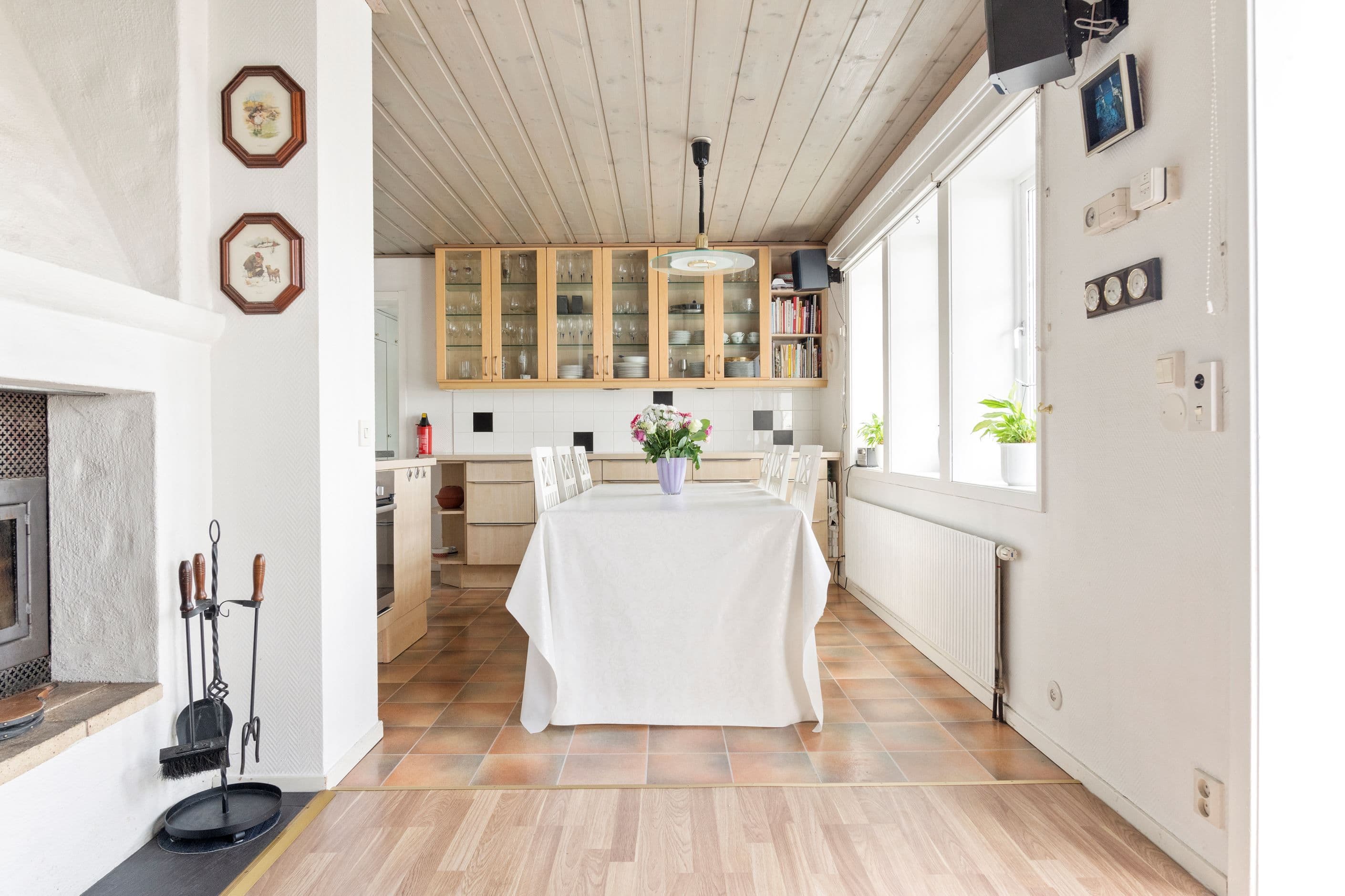 Matplats i köket