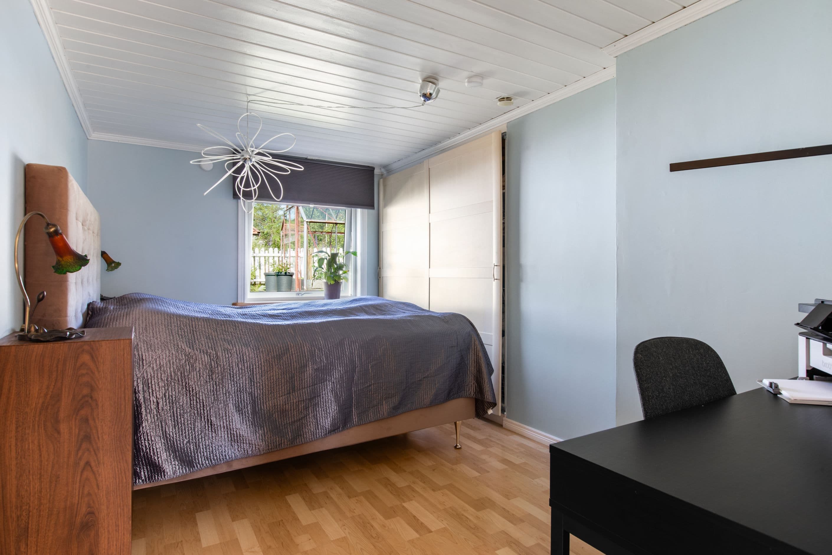 Sovrum på entreplan