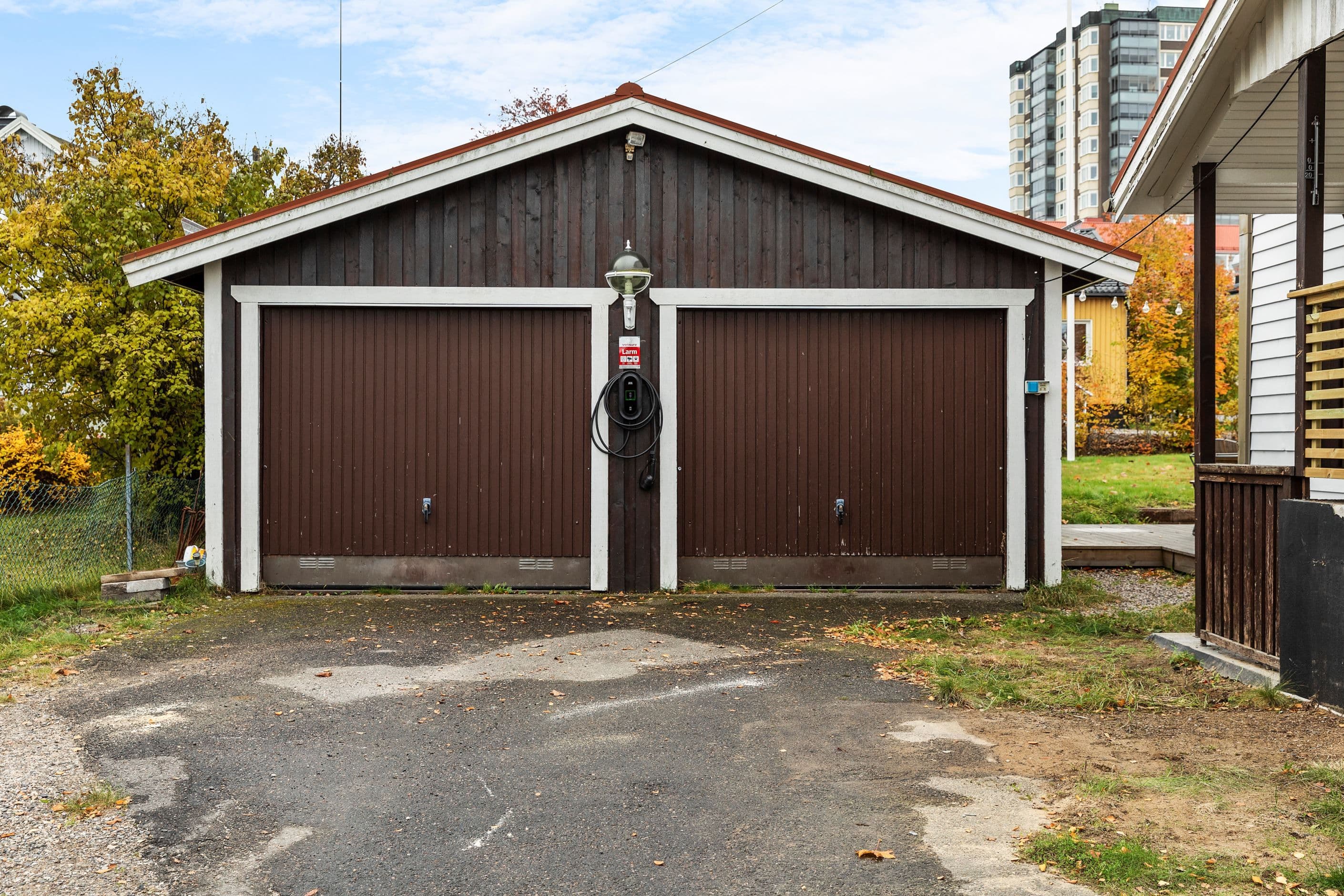 Dubbel garaget