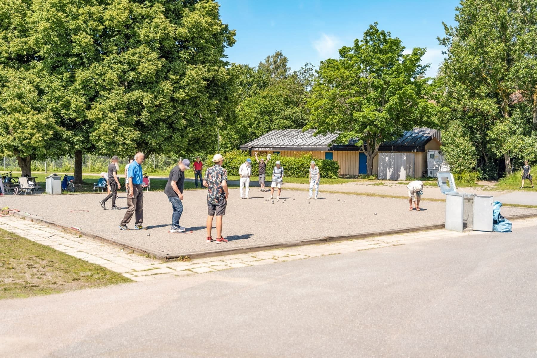 Bouleplan intill Kärrtorps IP