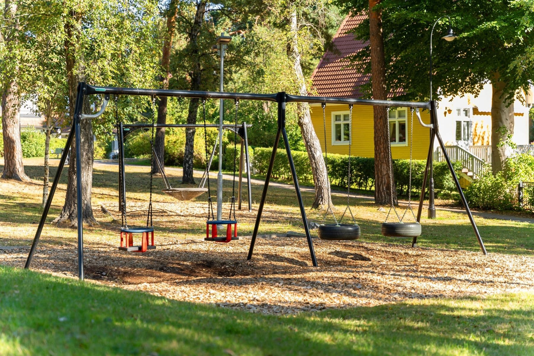 Lekplats i Margaretaparken