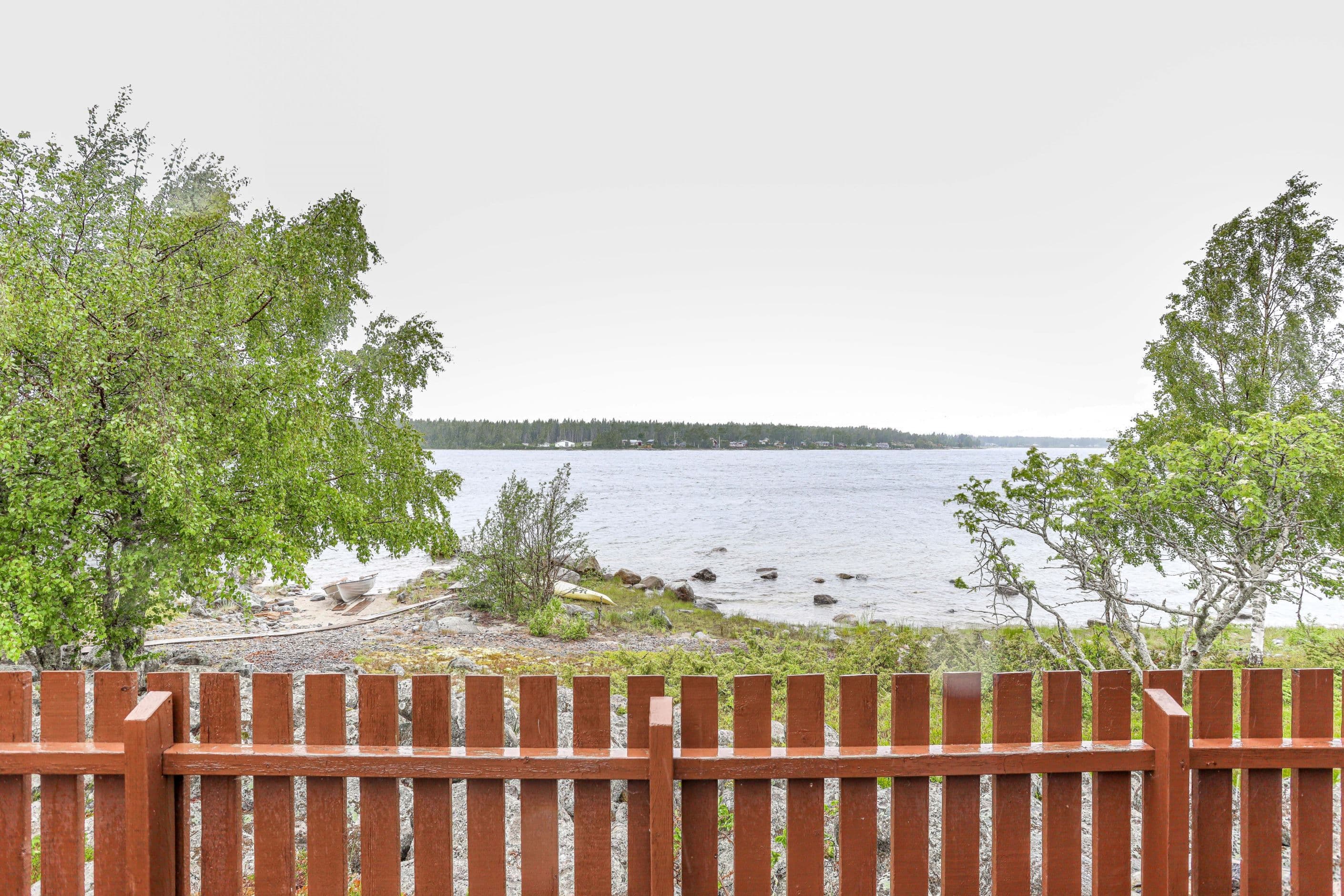 Utsikt mot vattnet