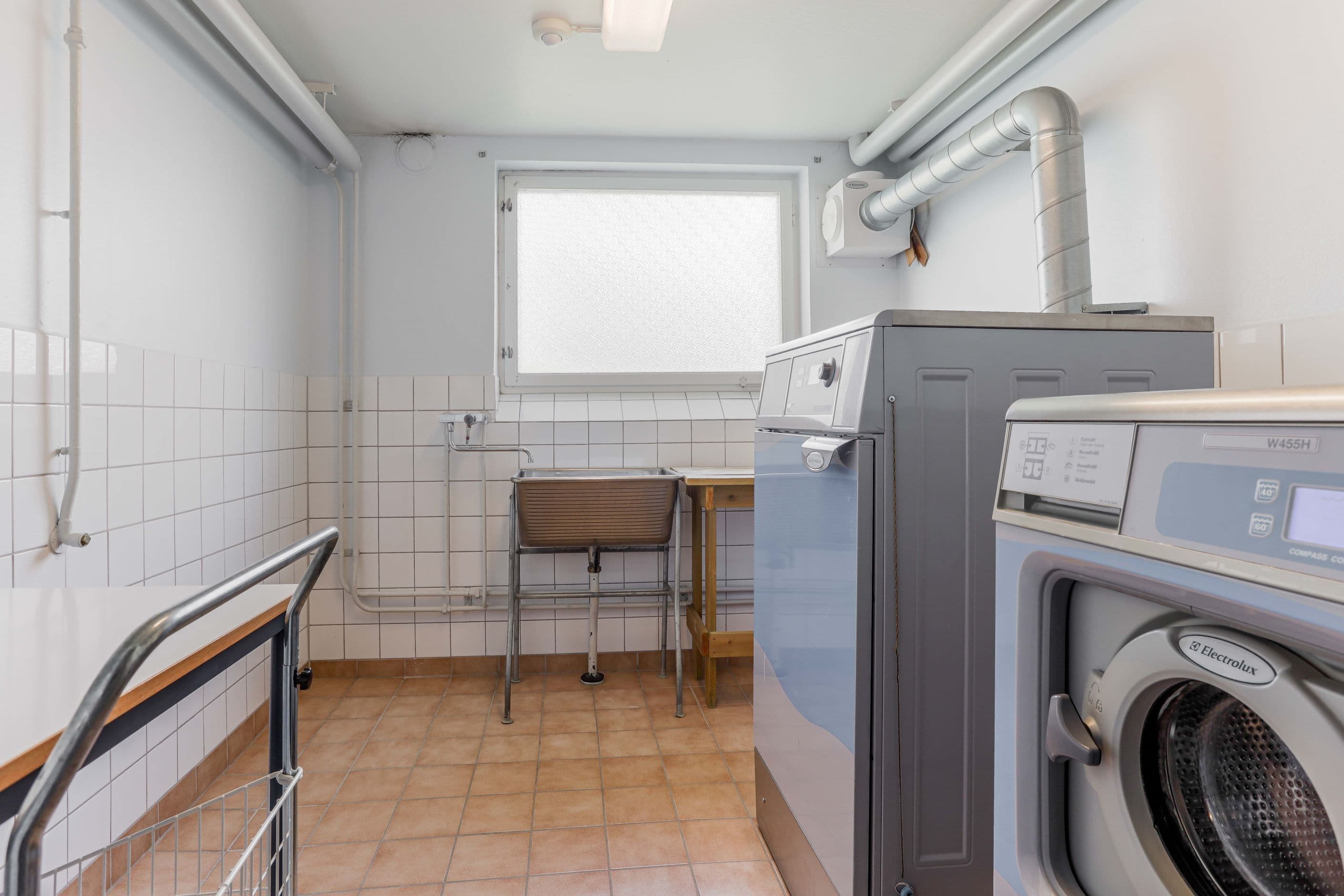 Tvättstuga i huset