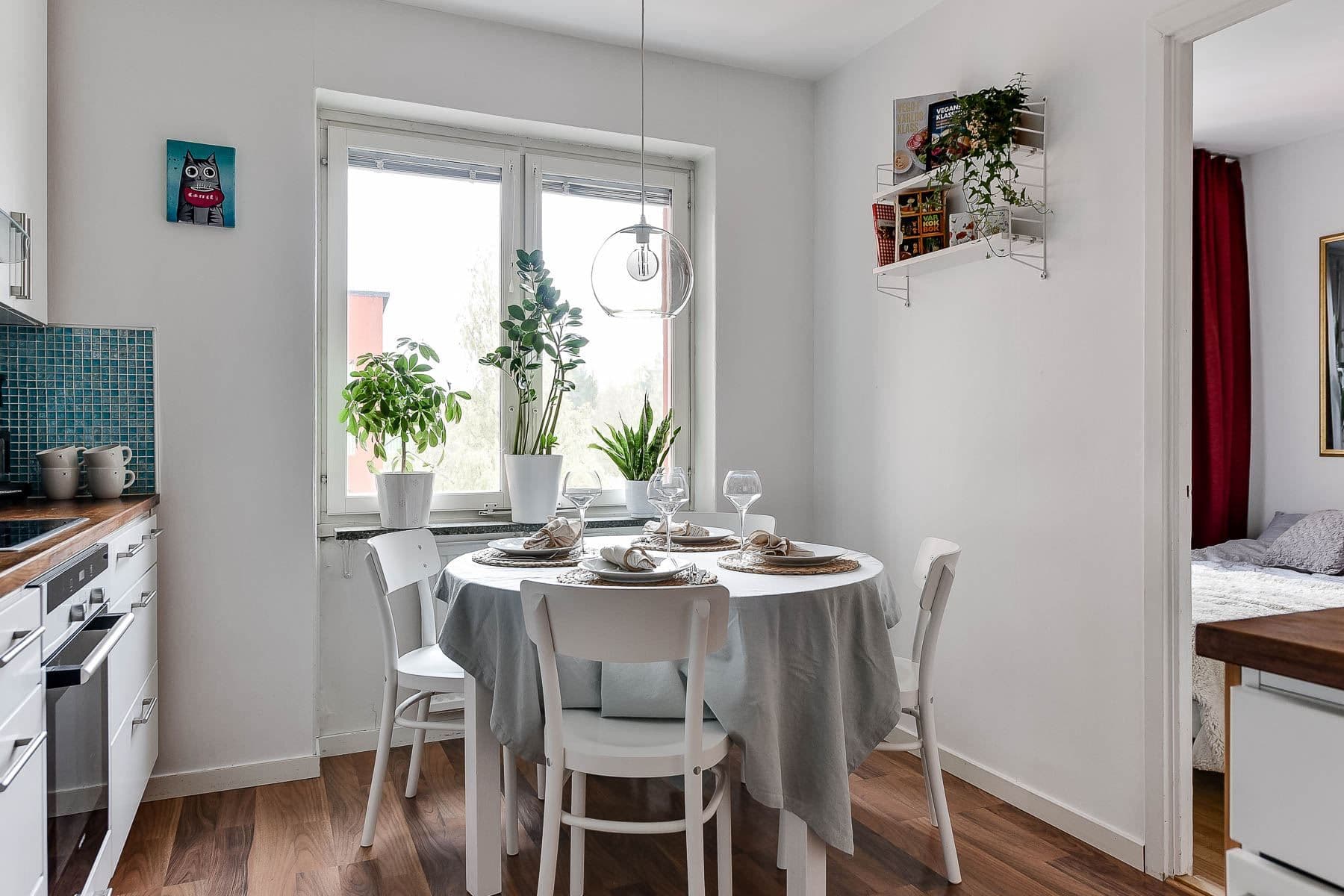 Kök med matplats