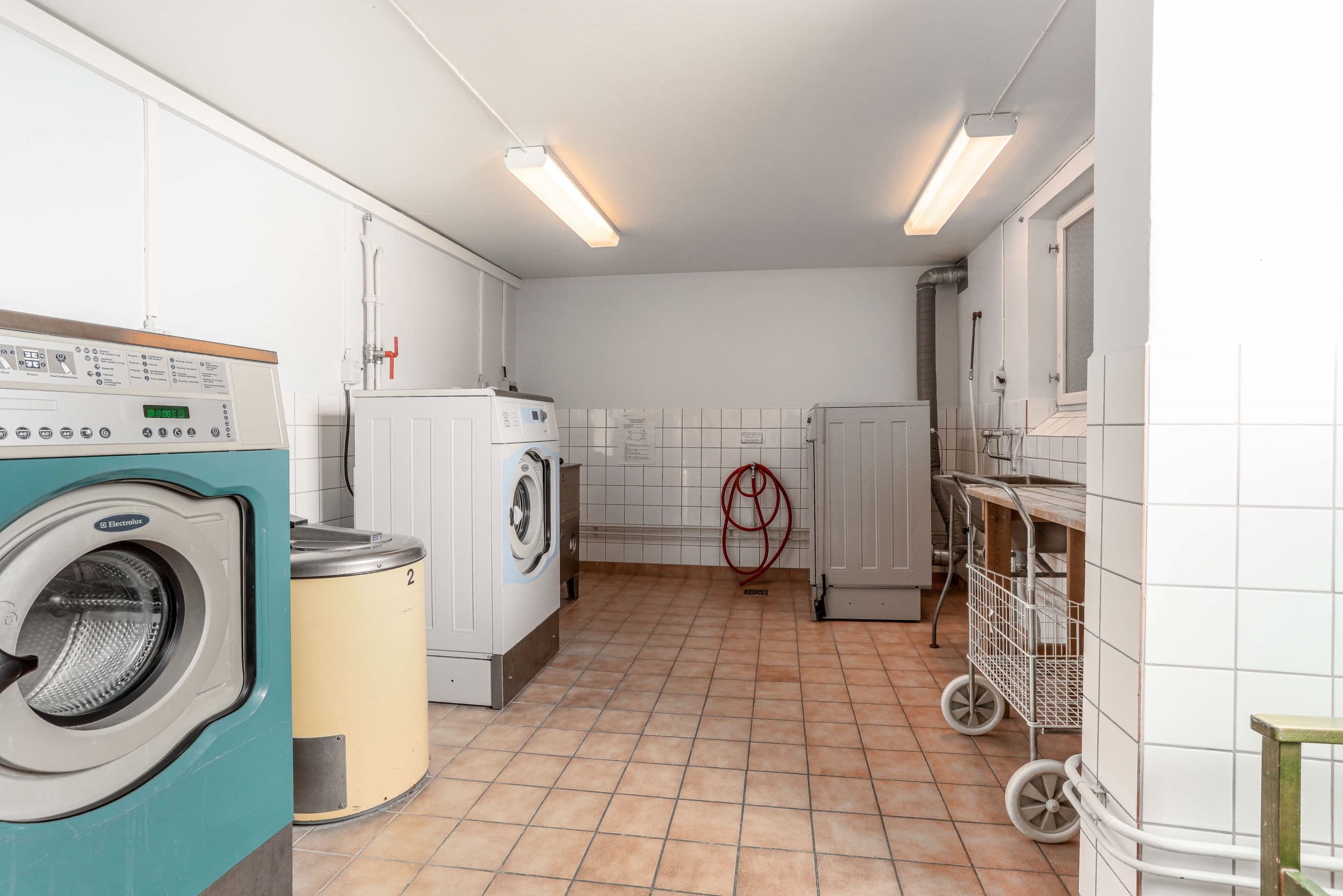 Tvättstuga i huset