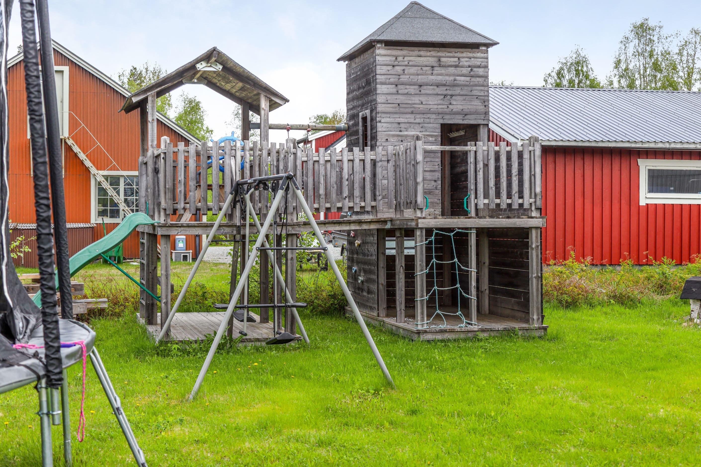 Lekmiljö på tomten
