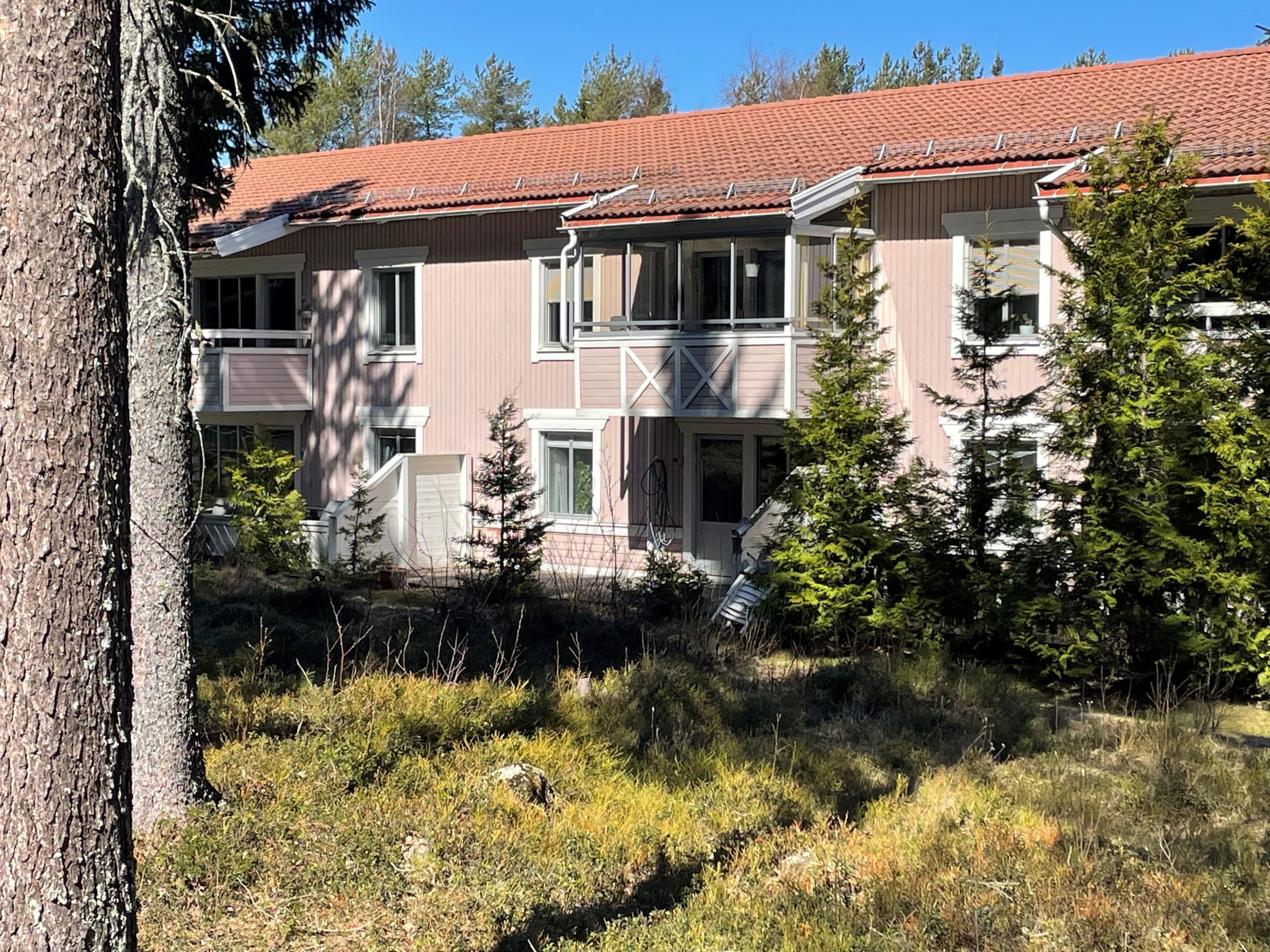 Inglasad balkong i söder