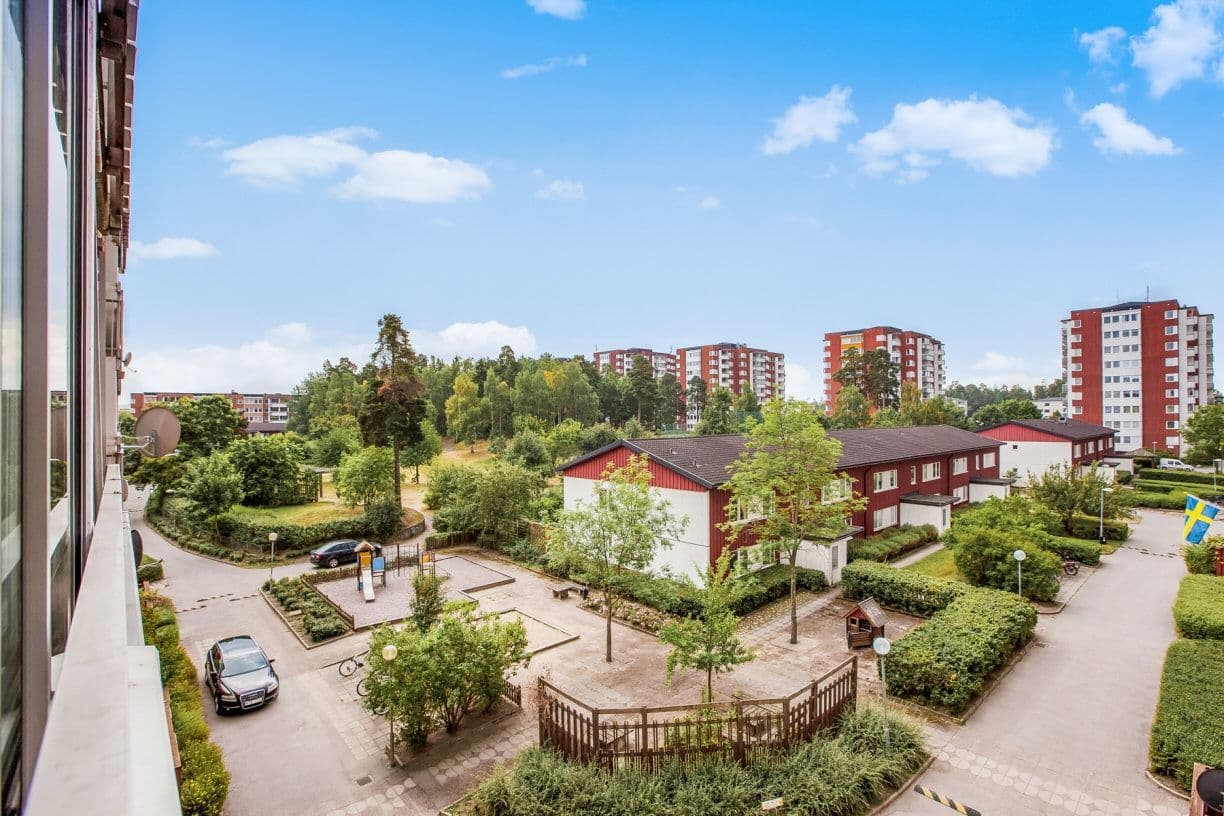 Utsikt från balkong