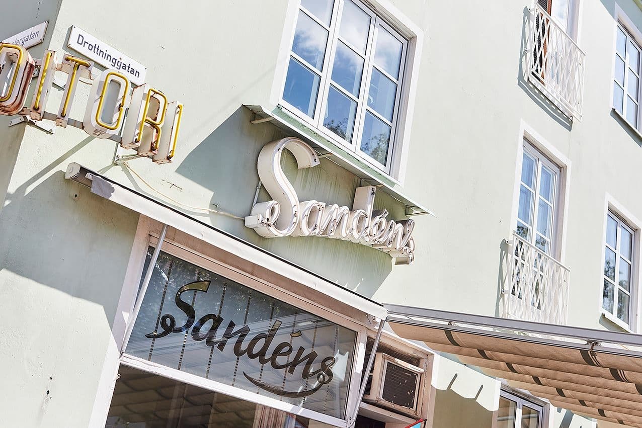 Närhet till Sandéns konditori