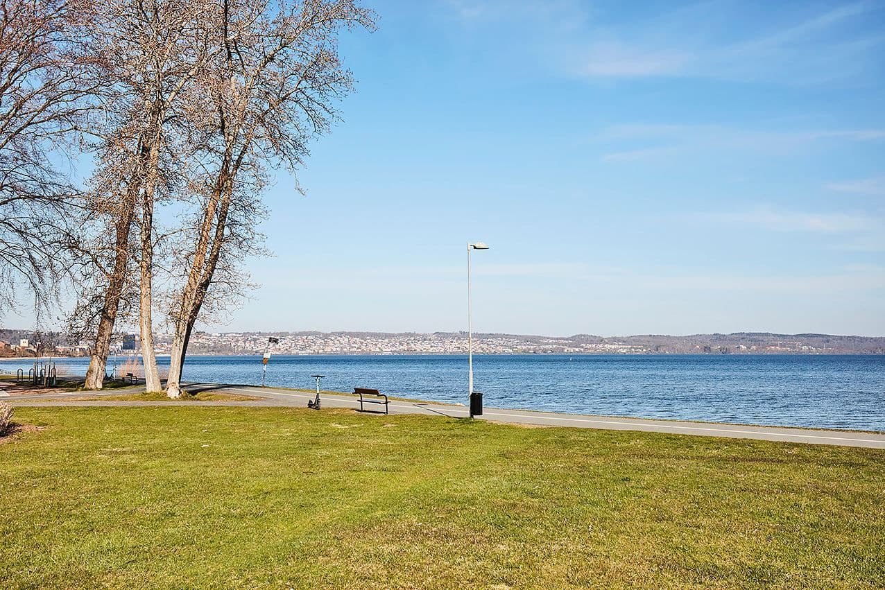 Närhet med cykel till Vättern