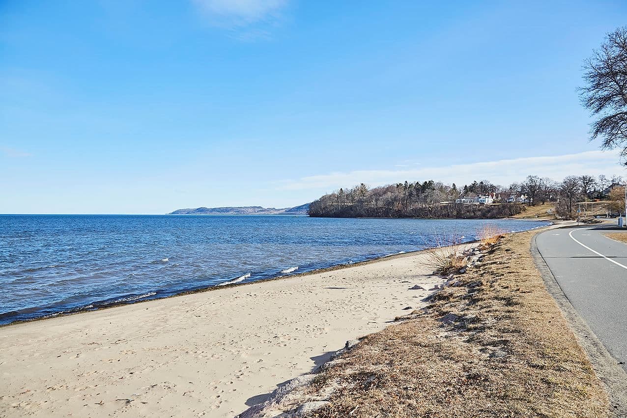 Närhet med cykel till Vättern