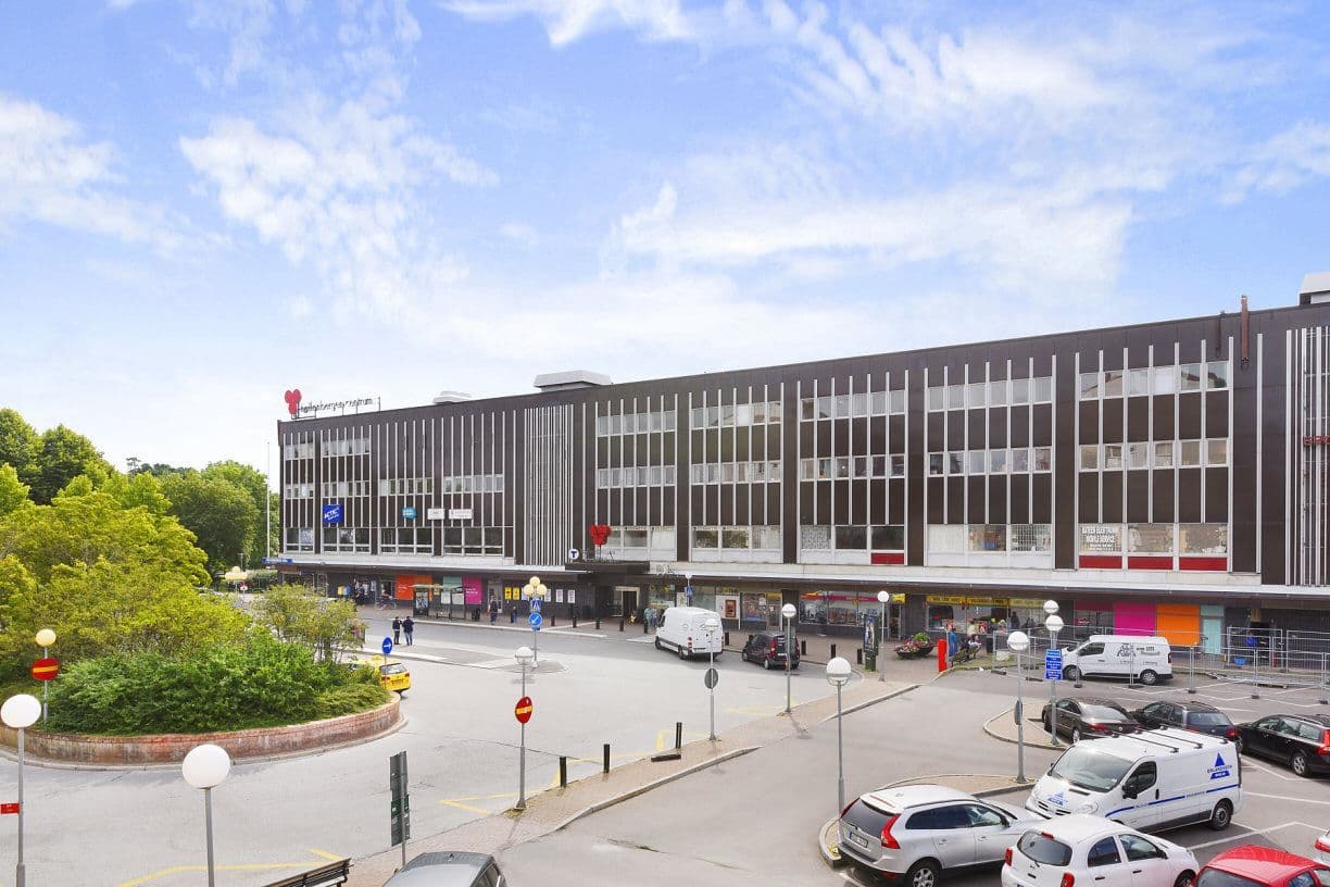 Hallonbergens centrum